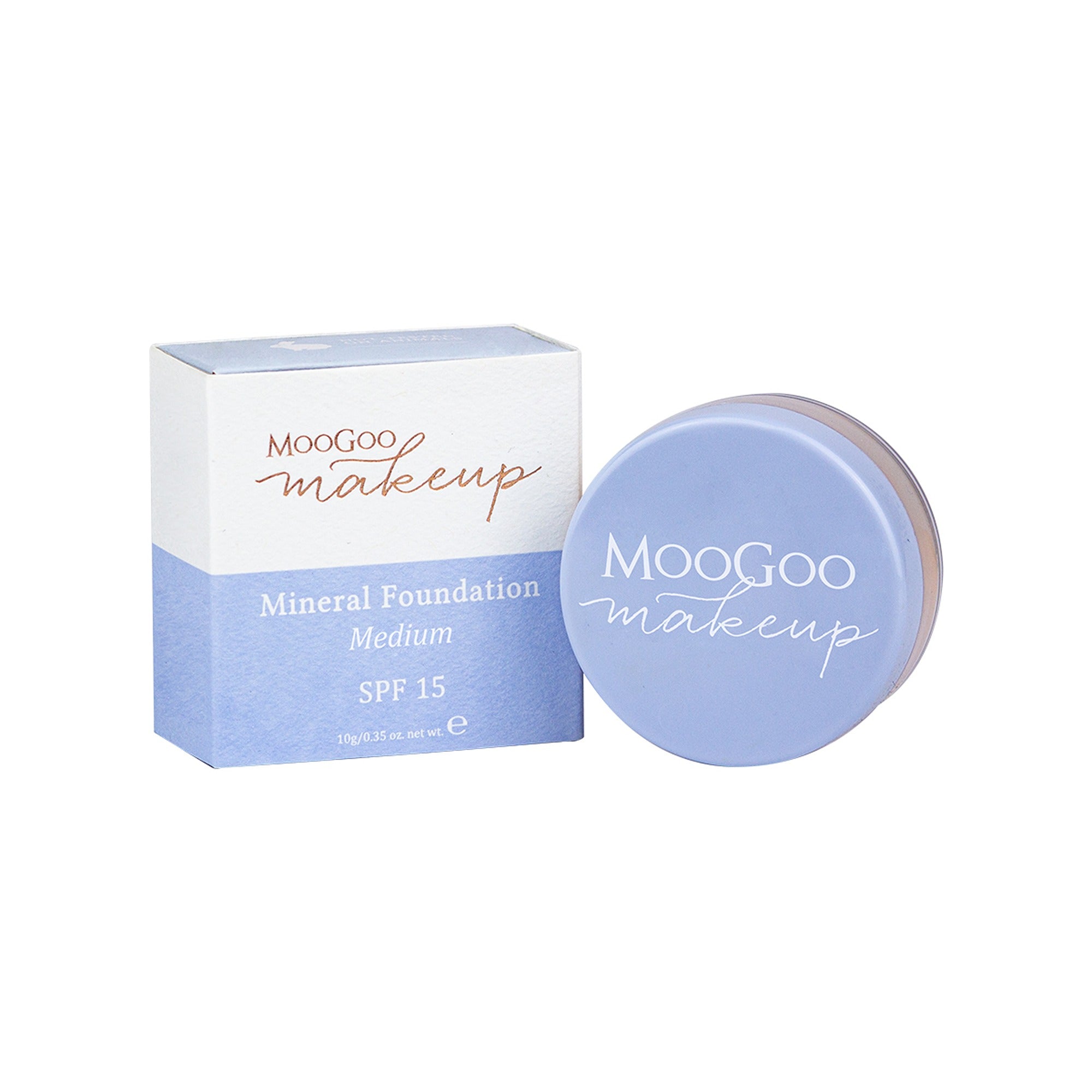 Moogoo Mineral Foundation Powder SPF15 10G - Medium