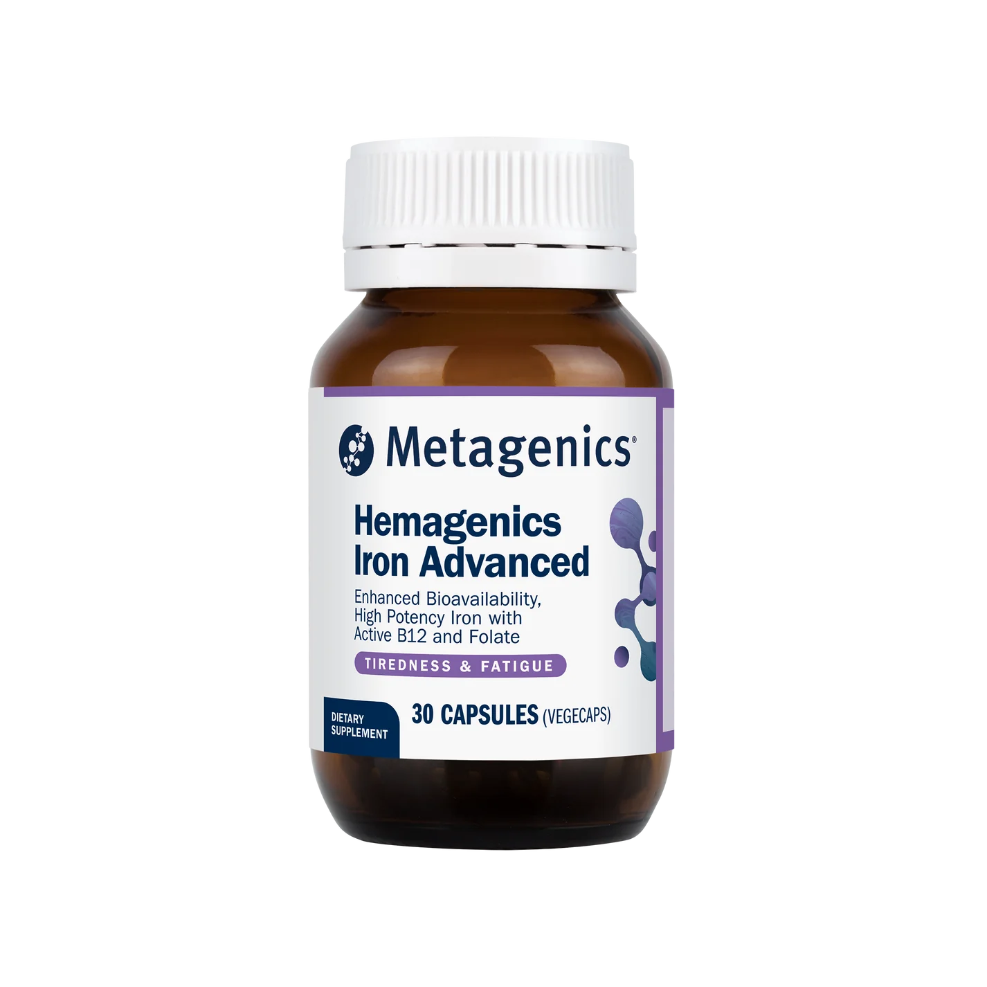 Metagenics Hemagenics Iron Advanced - 30 Capsules