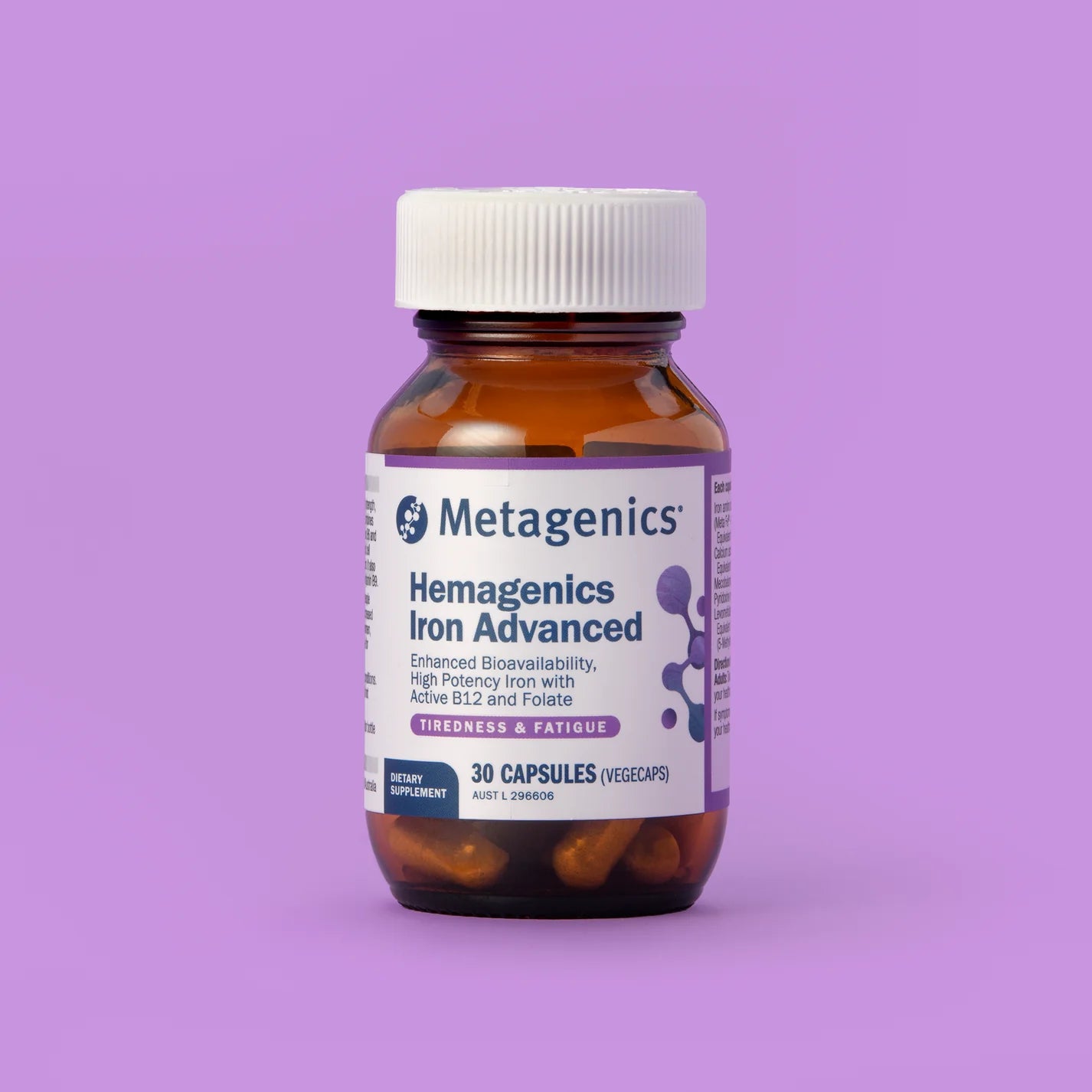 Metagenics Hemagenics Iron Advanced - 30 Capsules