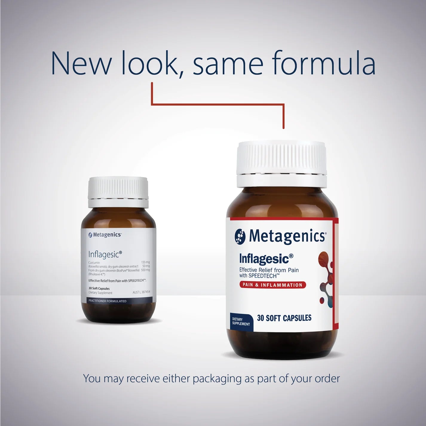 Metagenics Inflagesic 30 Capsules