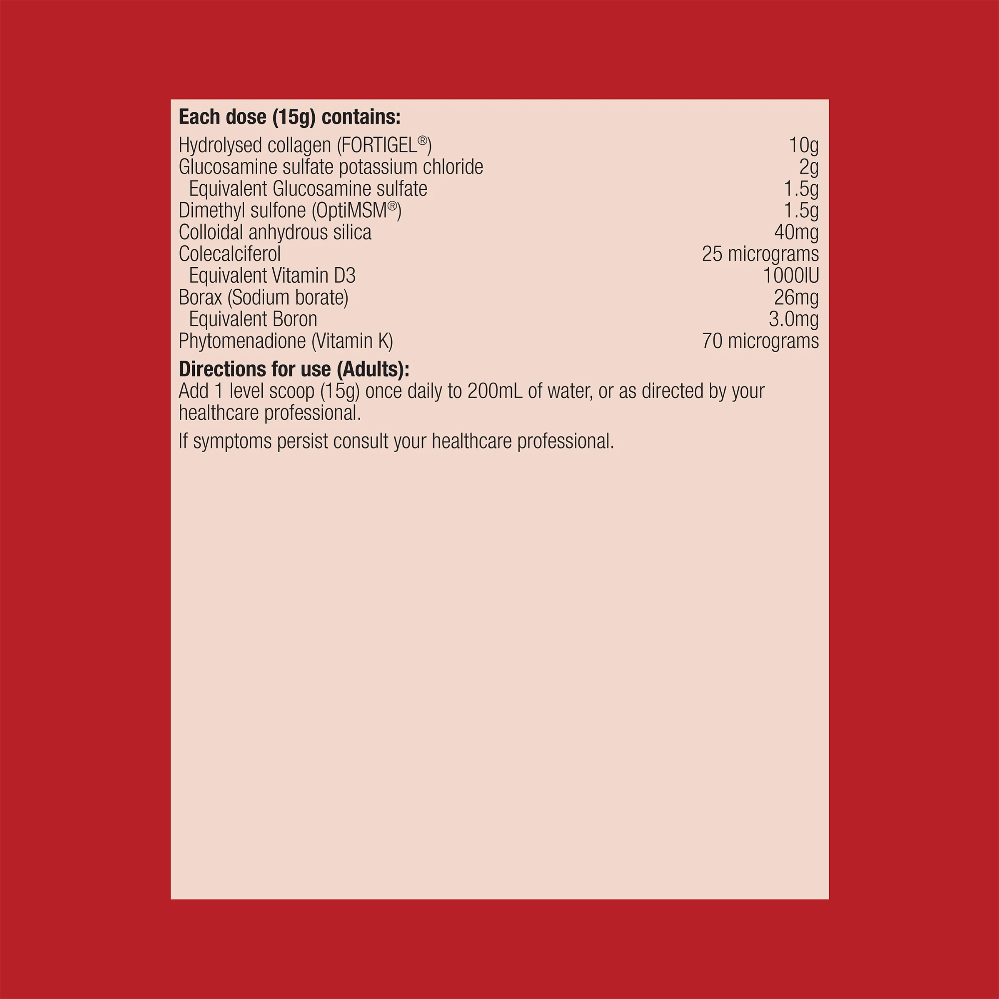 Metagenics Joint Protect Arthrex - 375g Powder, Chocolate Flavour