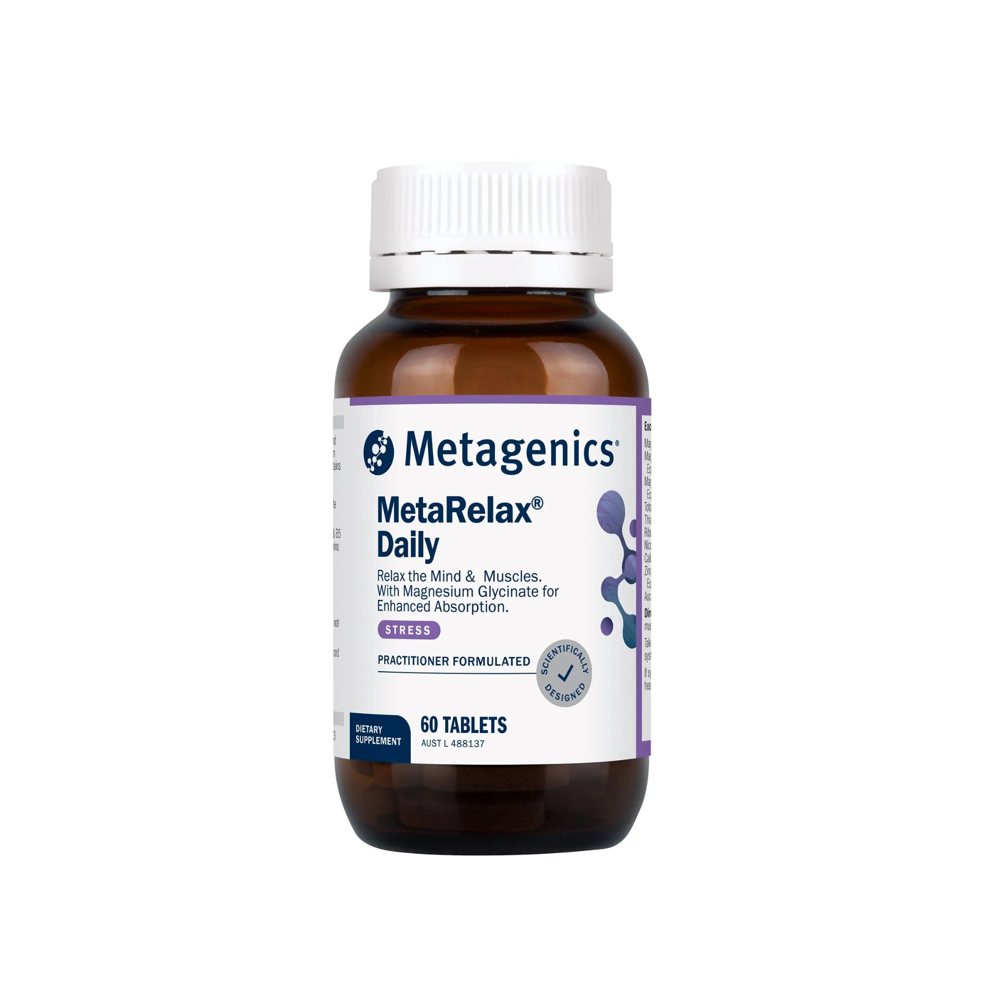 Metagenics MetaRelax Daily - 60 Tablets
