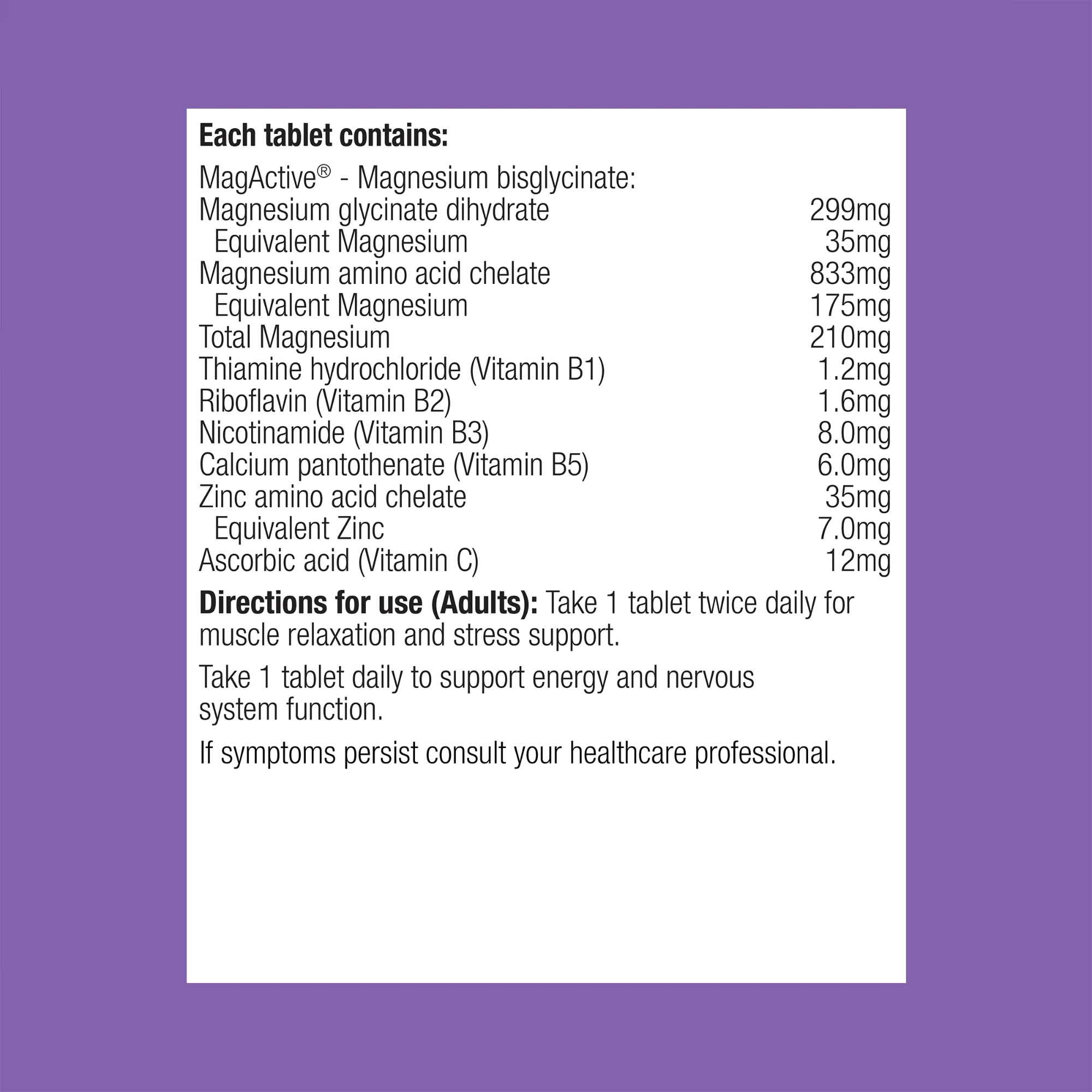 Metagenics MetaRelax Daily - 60 Tablets