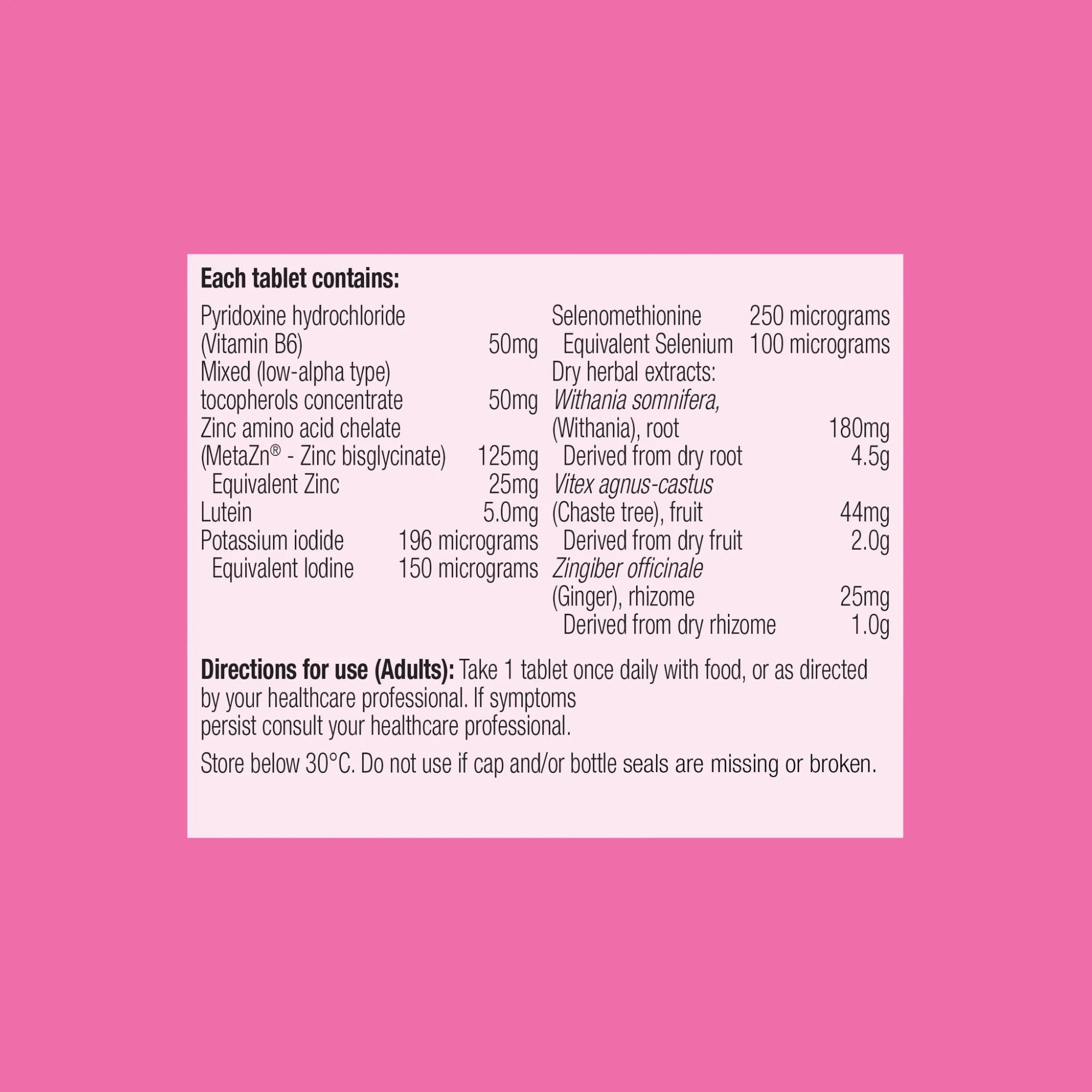 Metagenics PMS Ease - 30 Tablets
