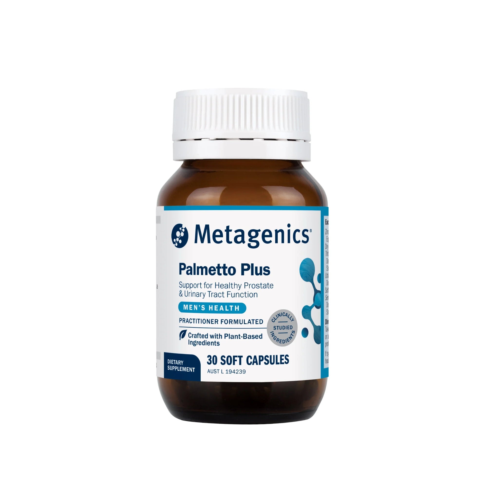 Metagenics Palmetto Plus - 30 Soft Capsules