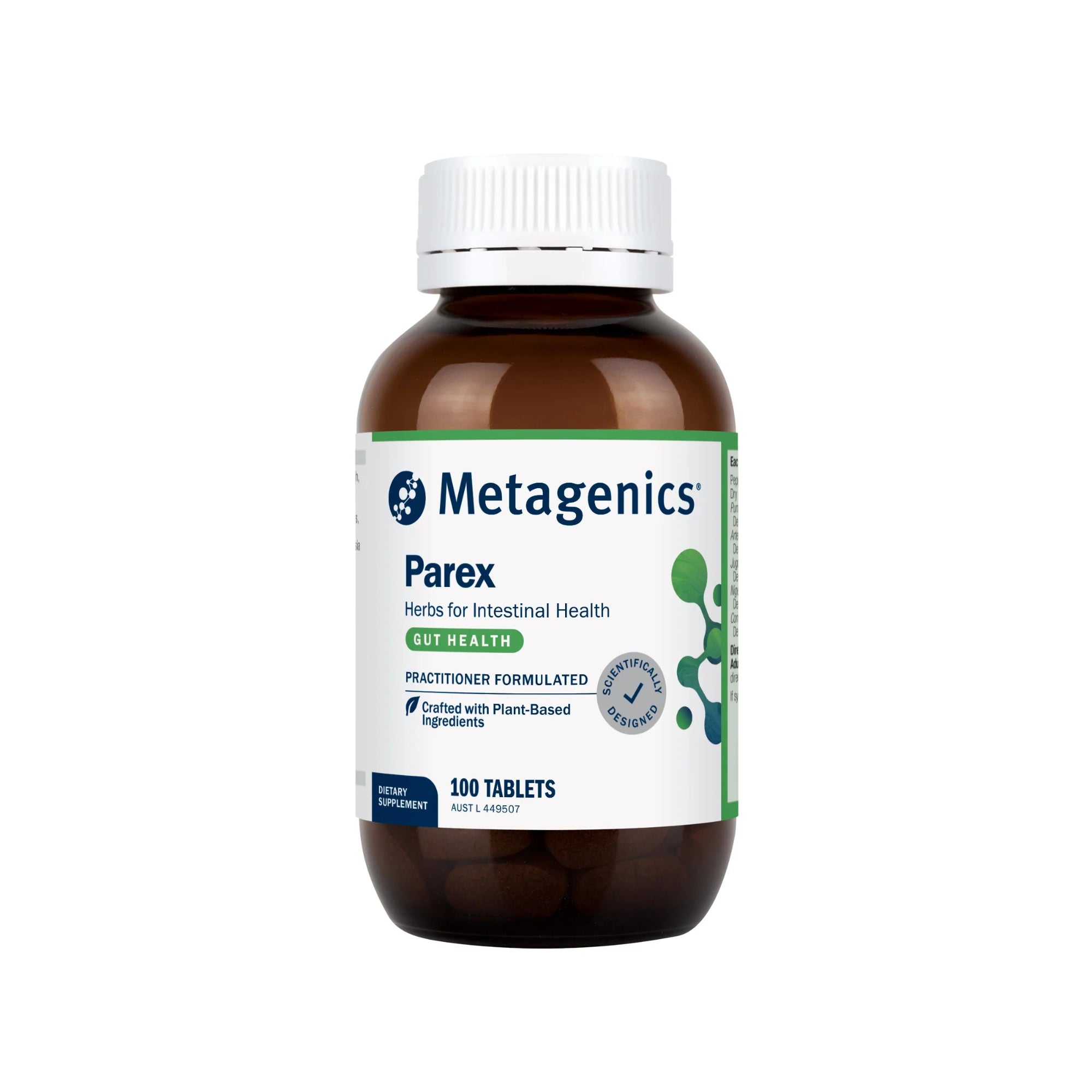 Metagenics Parex - 100 Tablets