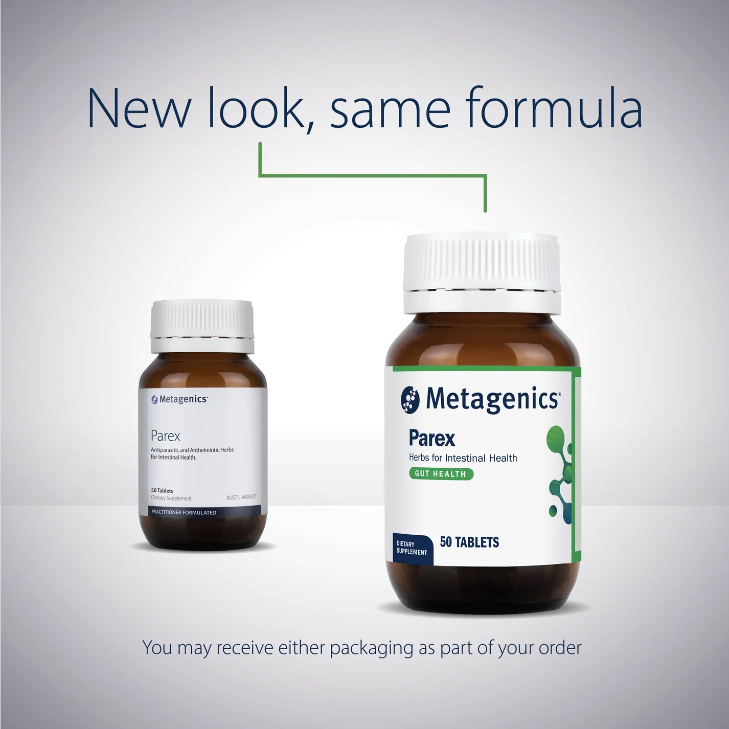 Metagenics Parex 50 Tablets