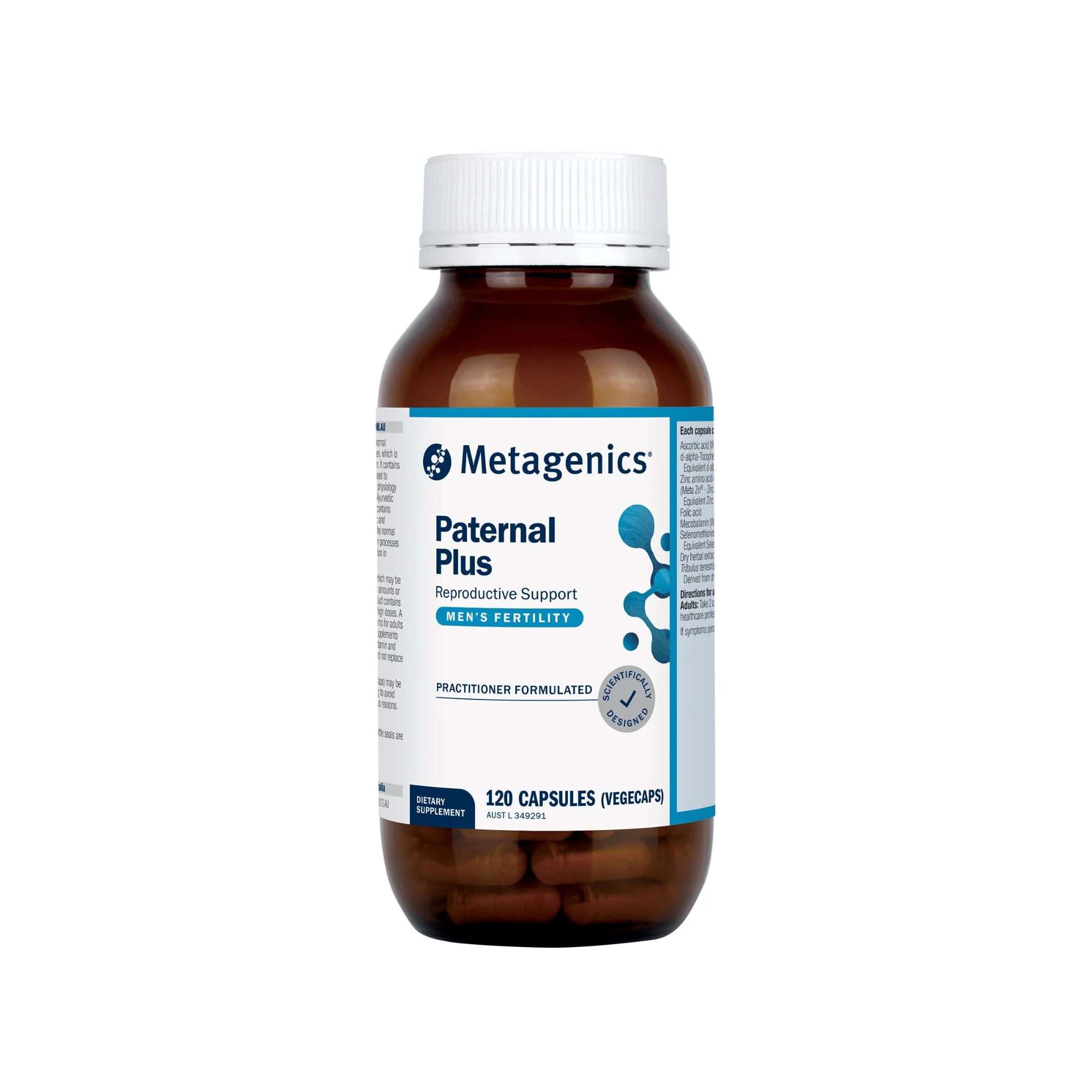 Metagenics Paternal Plus - 120 Capsules