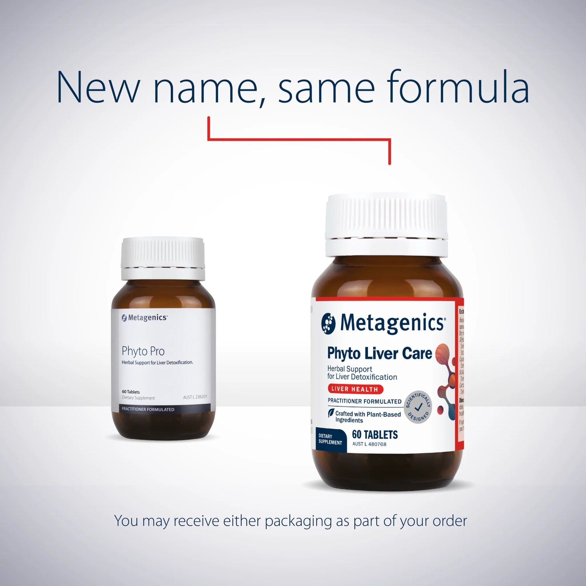 Metagenics Phyto Liver Care - 60 Tablets