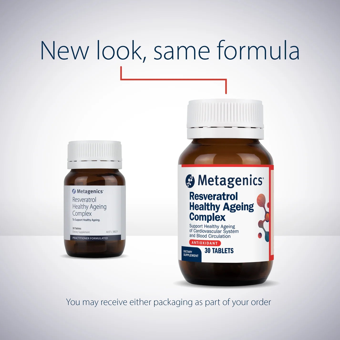 Metagenics Resveratrol Healthy Ageing 30 Tablets