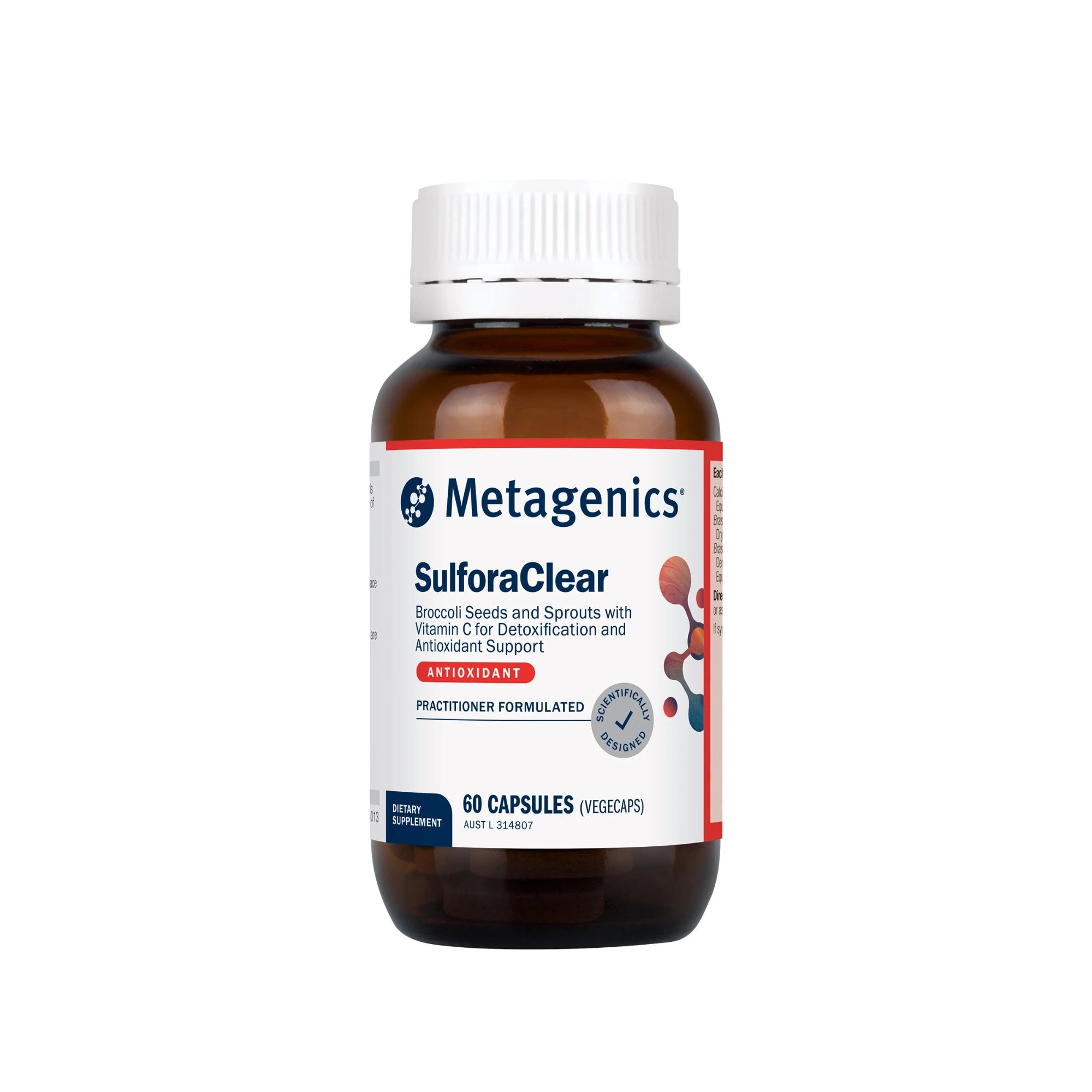 Metagenics SulforaClear - 60 Capsules