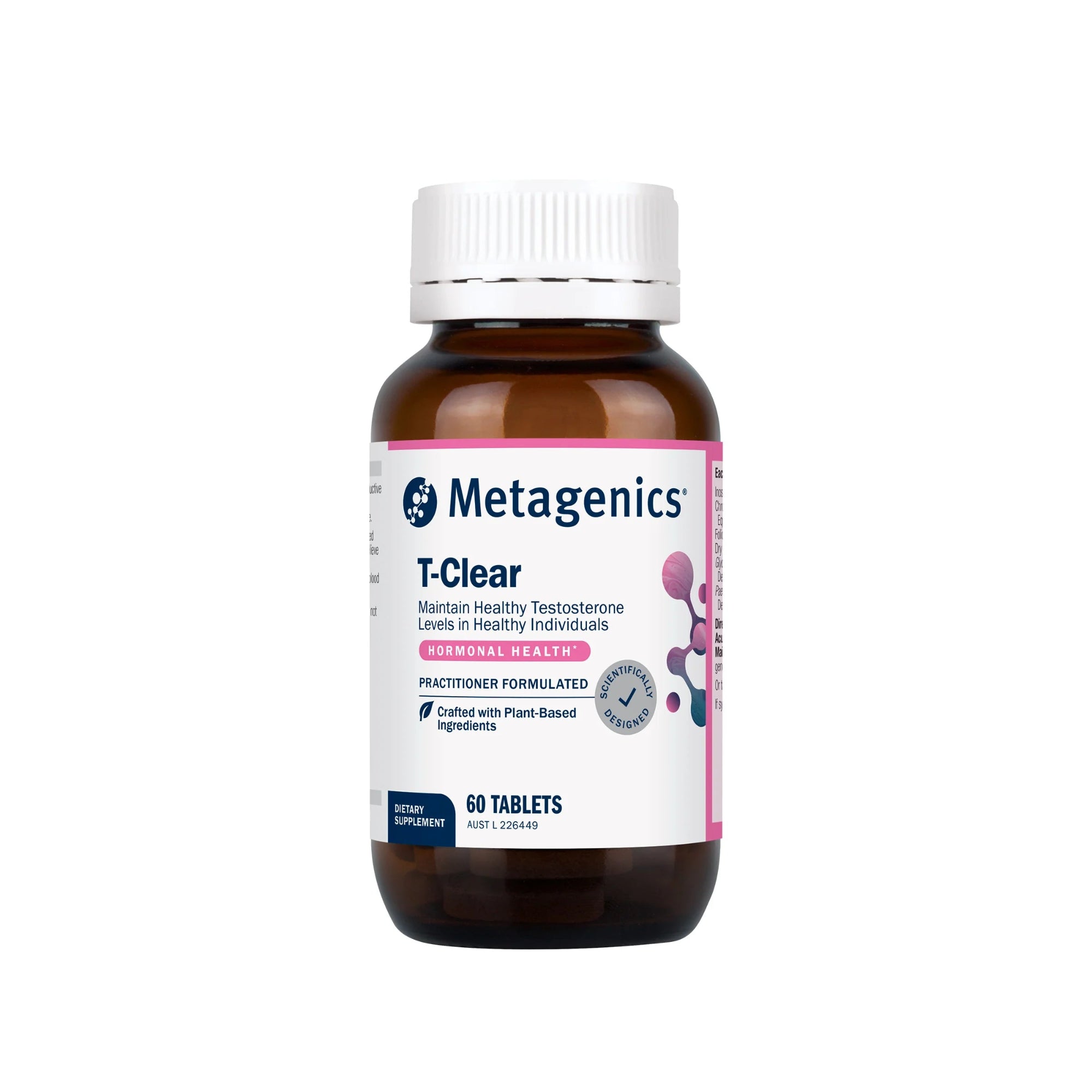 Metagenics T-Clear - 60 Tablets