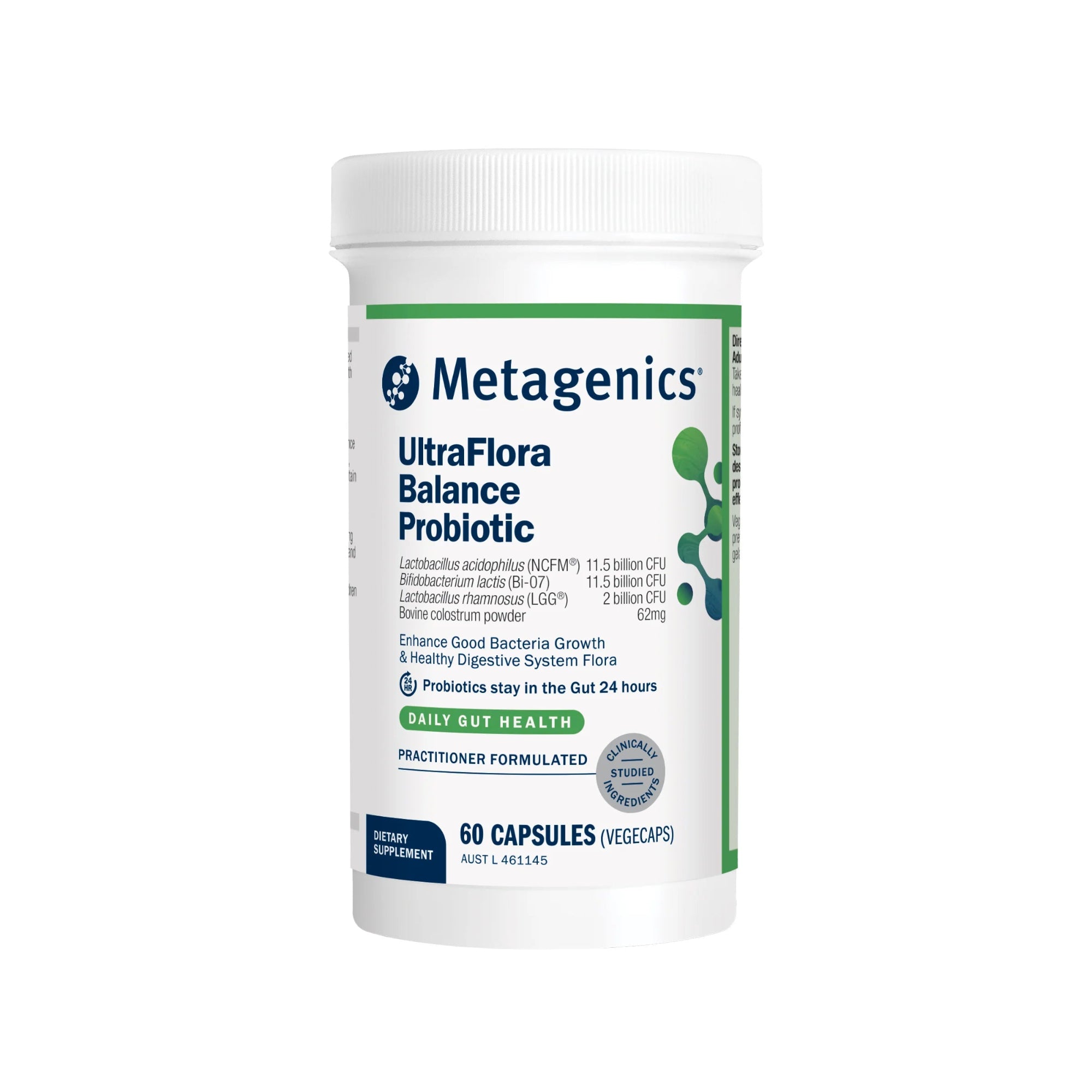 Metagenics UltraFlora Balance Probiotic - 60 Capsules