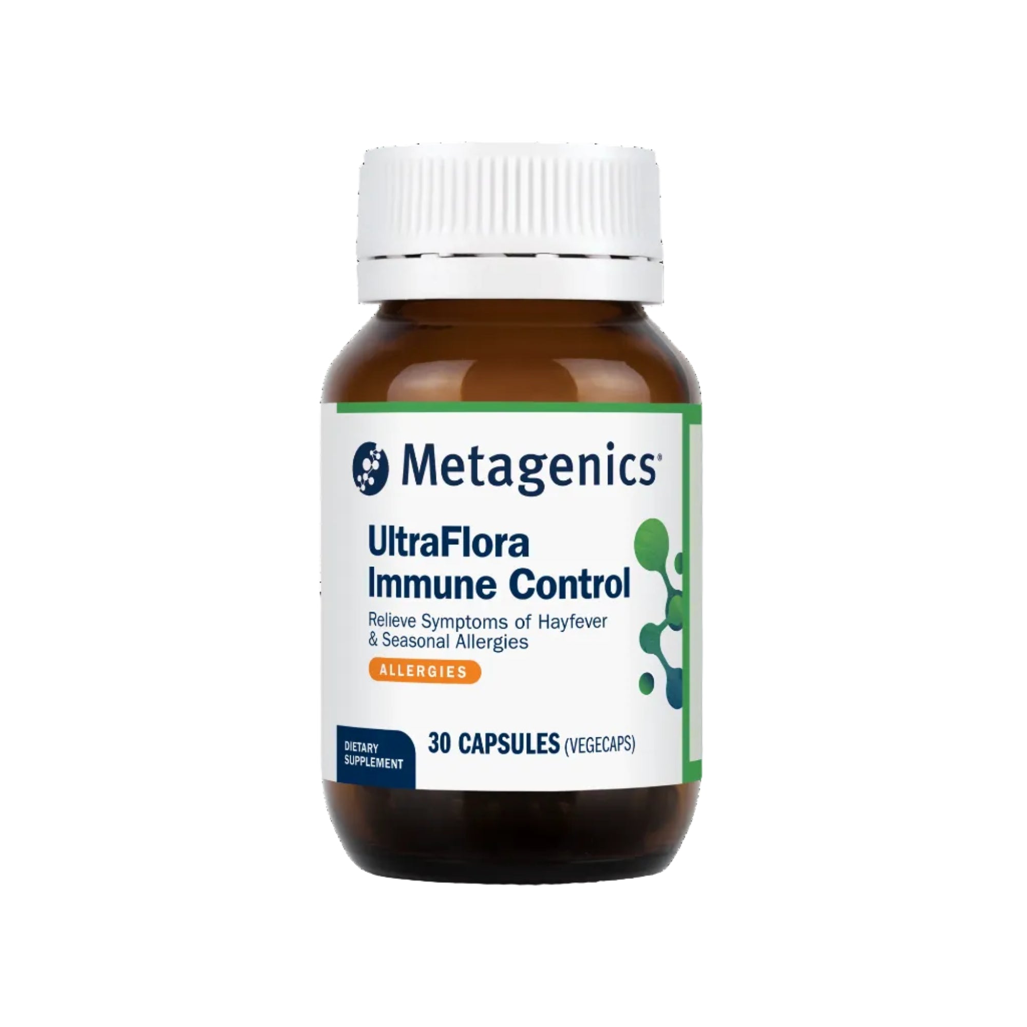 Metagenics UltraFlora Immune Control Probiotic - 30 Capsules