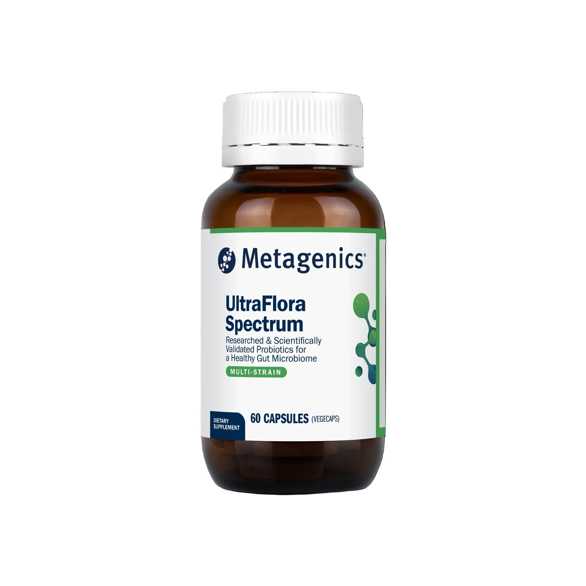 Metagenics UltraFlora Spectrum Probiotic - 60 Capsules