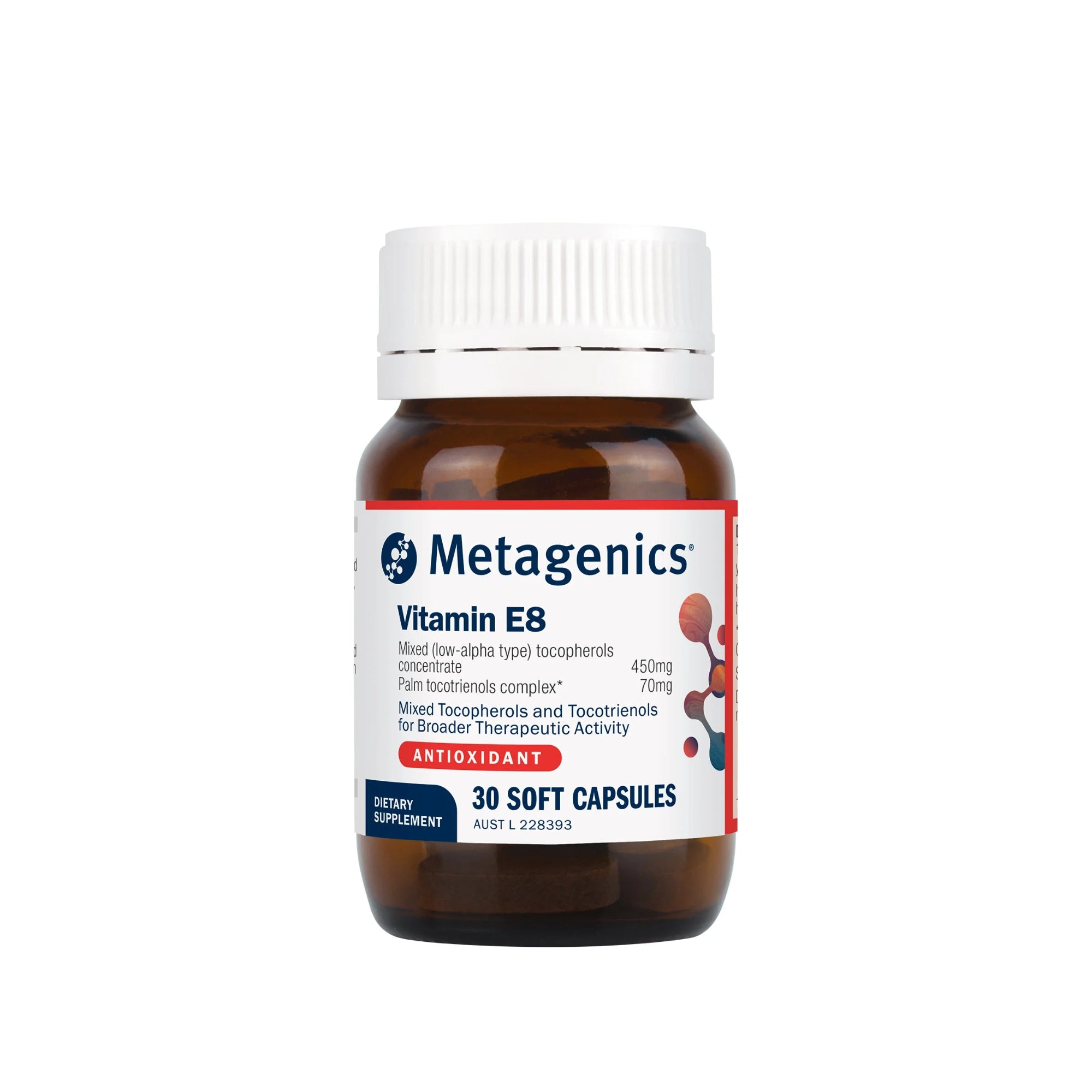 Metagenics Vitamin E8 - 30 Soft Capsules