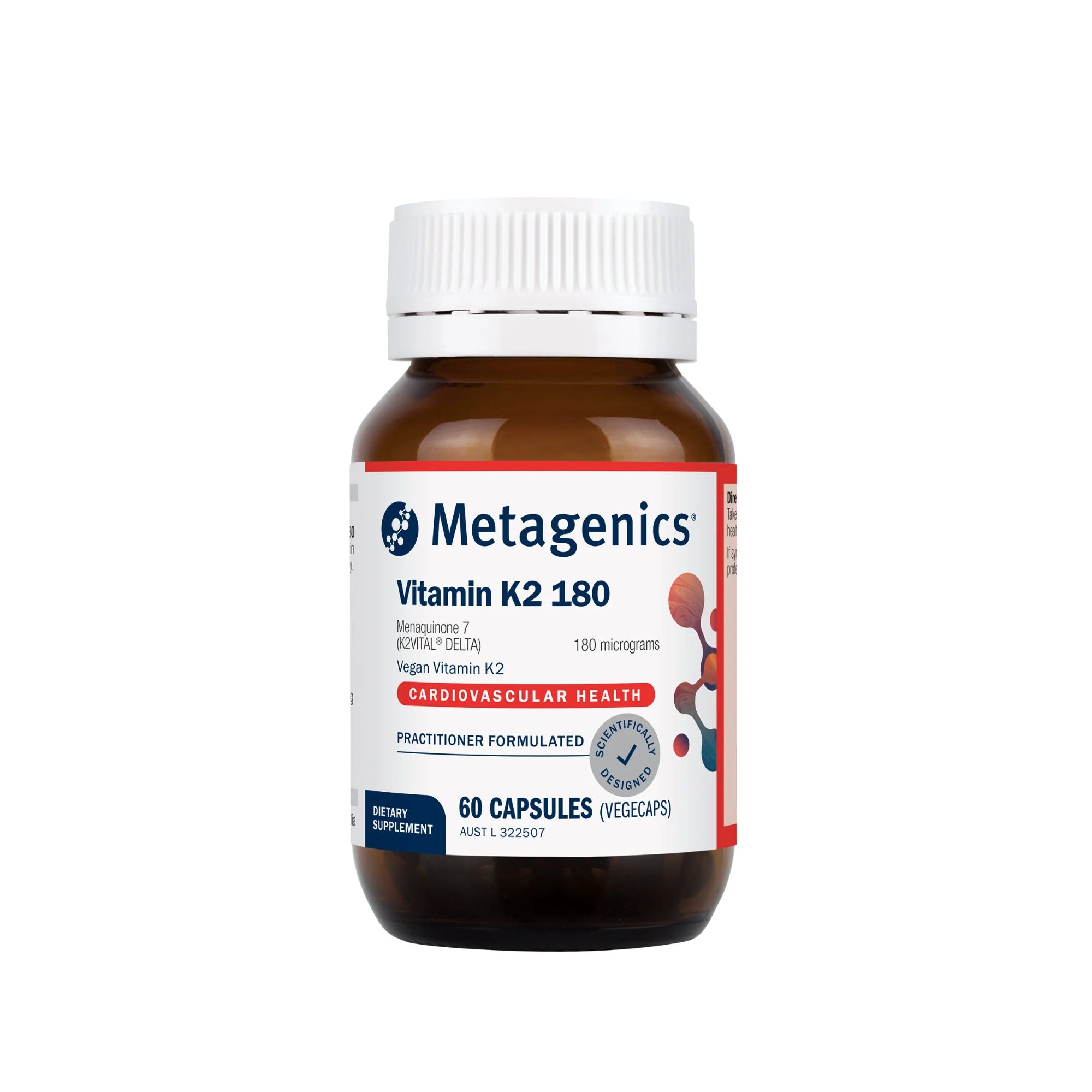 Metagenics Vitamin K2 180 - 60 Capsules