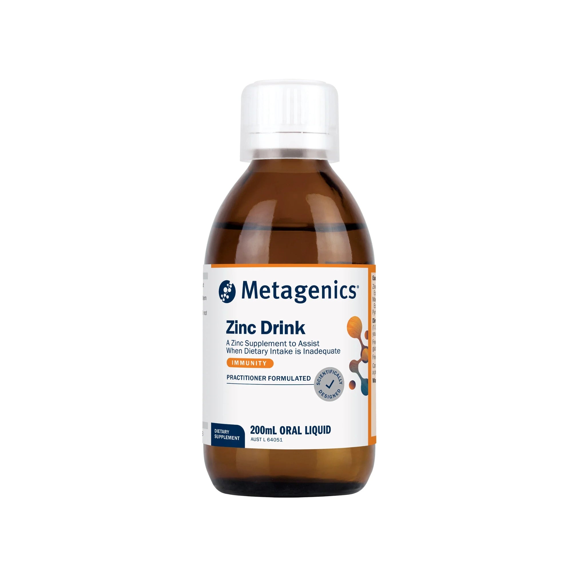 Metagenics Zinc Drink - 200mL