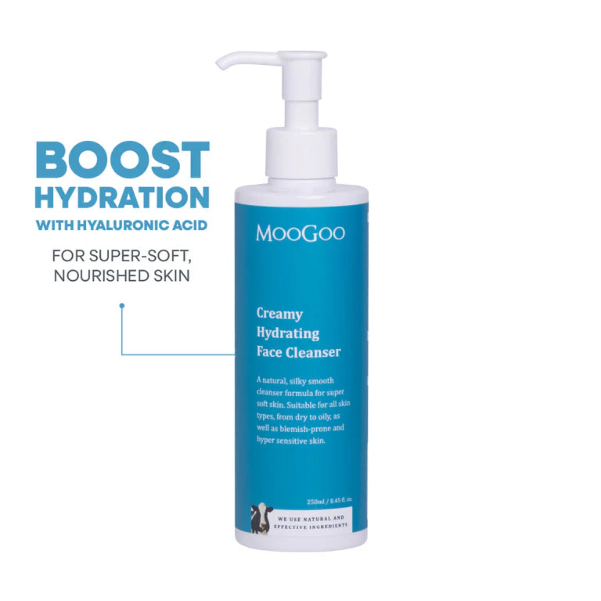 Moogoo Creamy Hydrating Face Cleanser 250mL