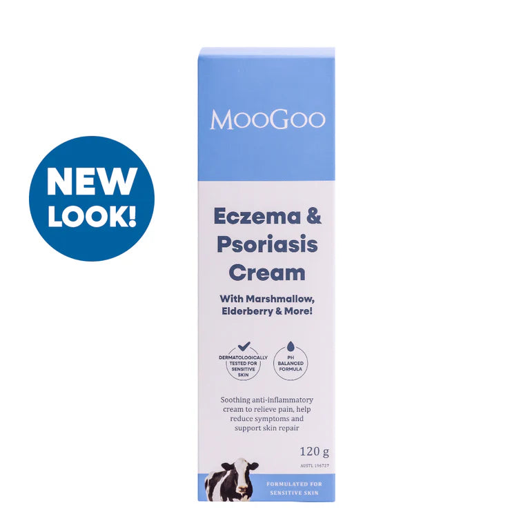 Moogoo Eczema & Psoriasis Cream With Marshmallow 120g