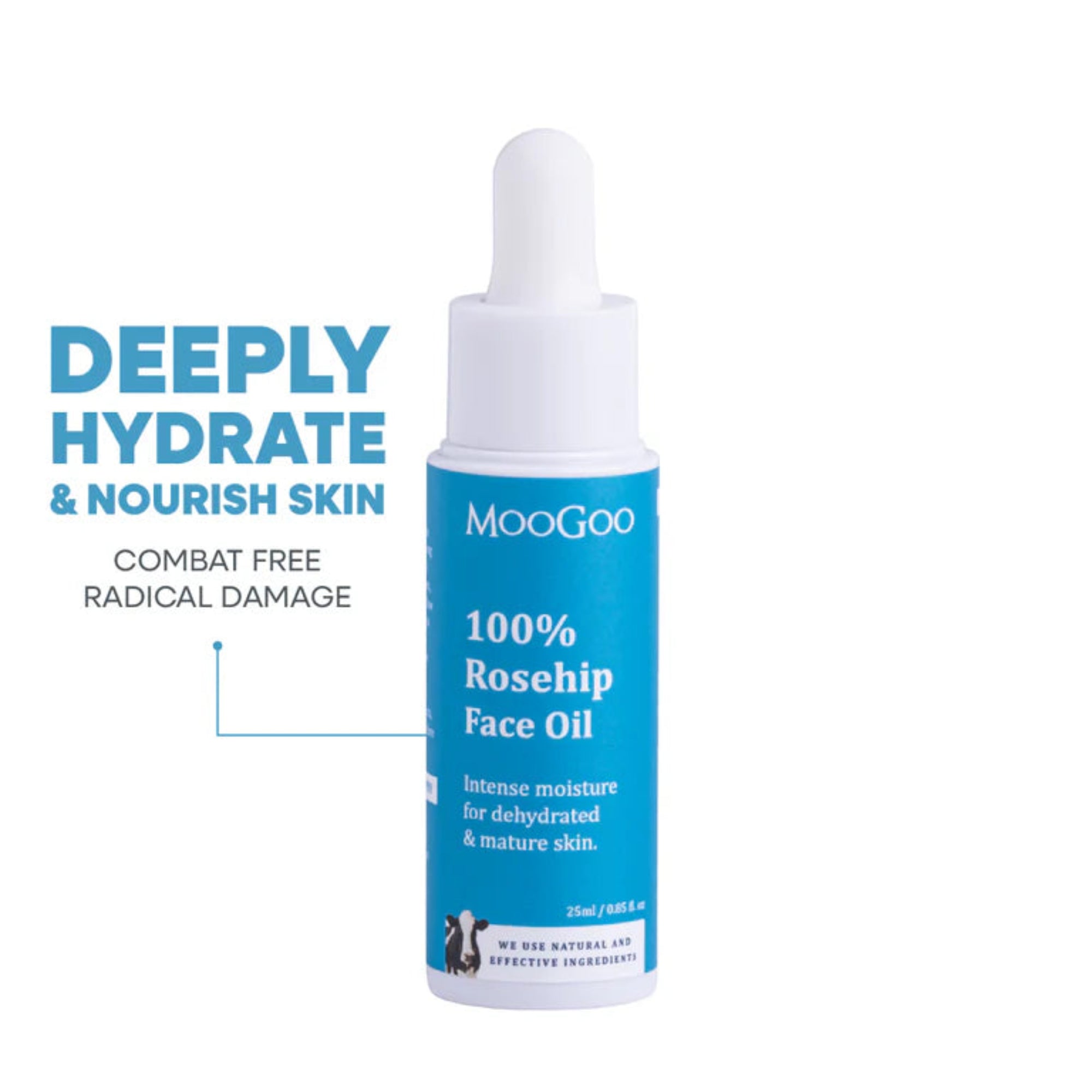 Moogoo Rosa Canina (Rosehip) Fruit Oil - 25mL