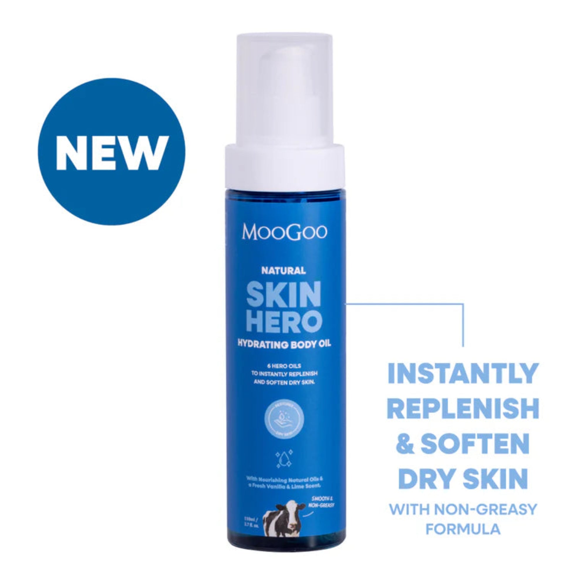 Moogoo Skin Hero Hydrating Body Oil - 110mL