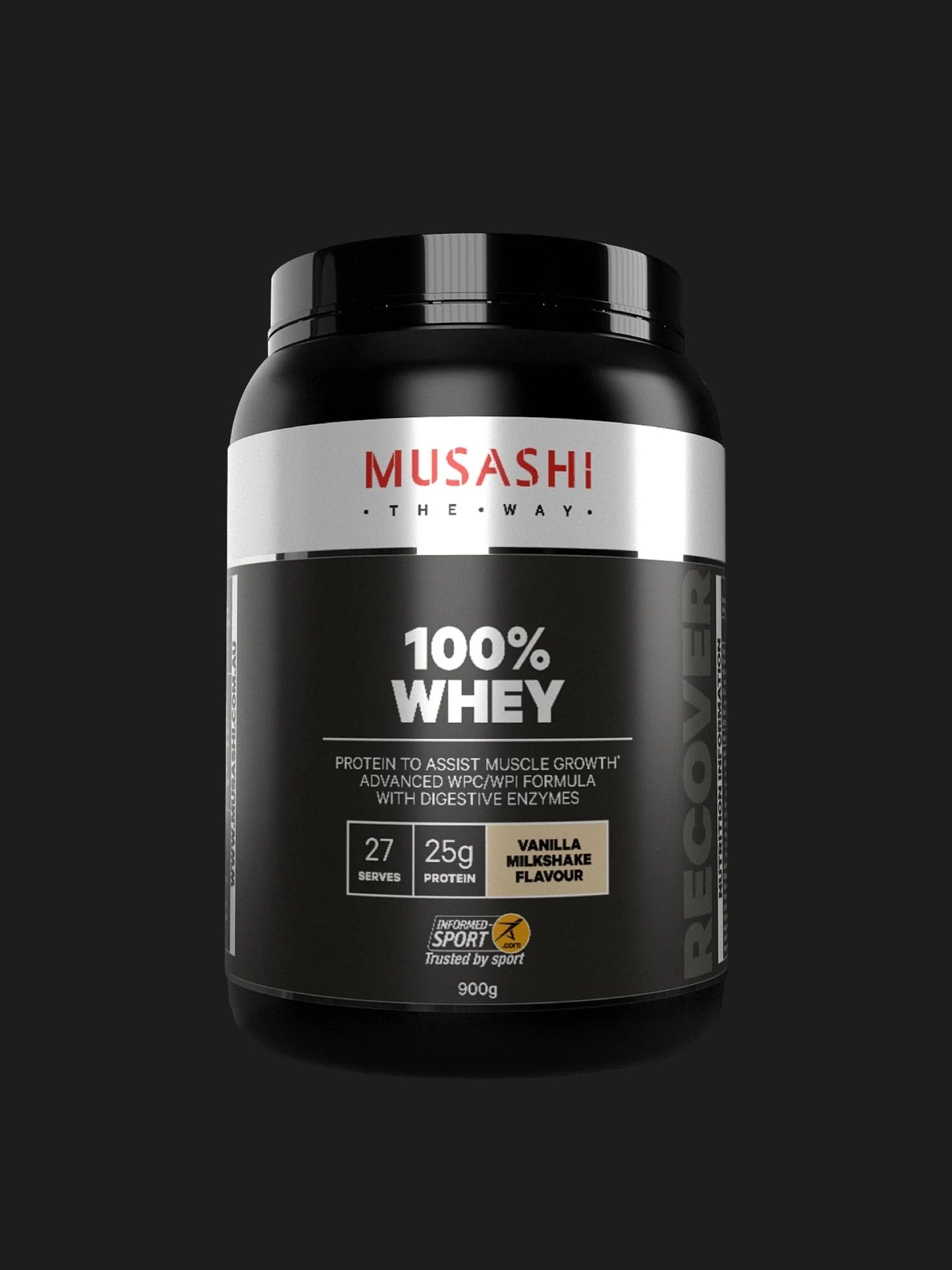 Musashi 100% Whey Chocolate 900g