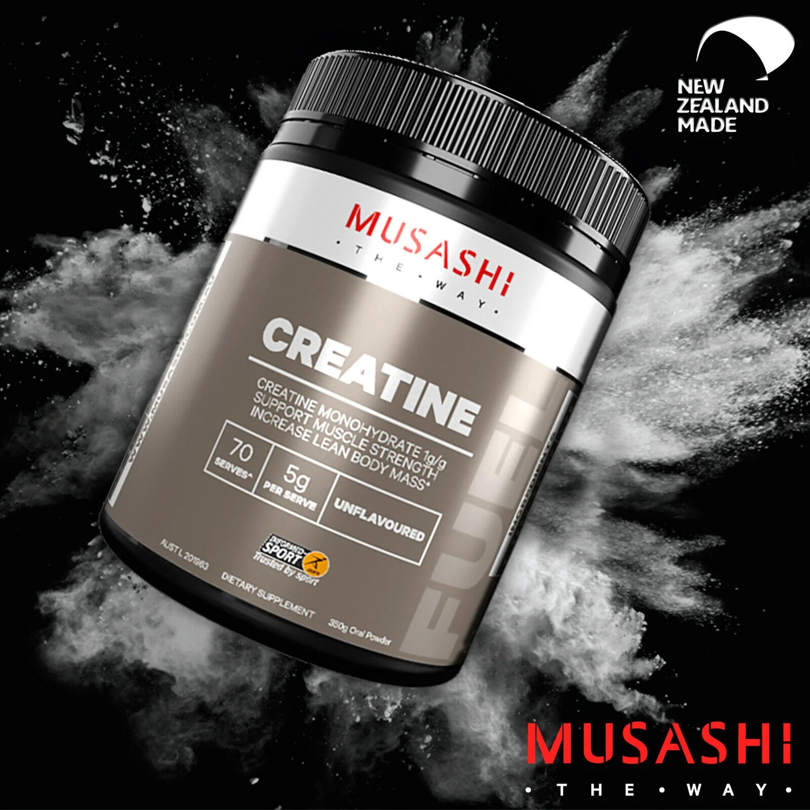 Musashi Creatine 350g (Unflavoured)