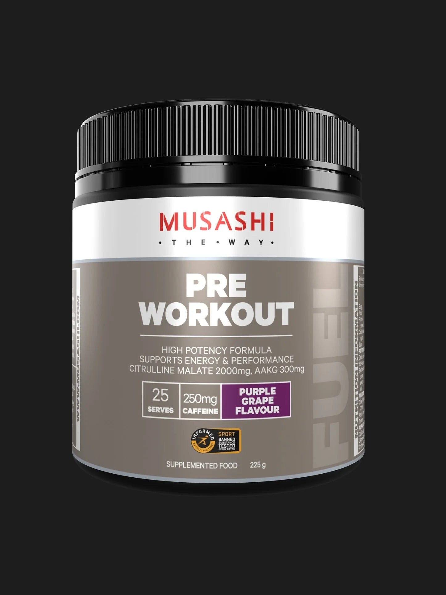 Musashi Pre Workout 225g (Watermelon)