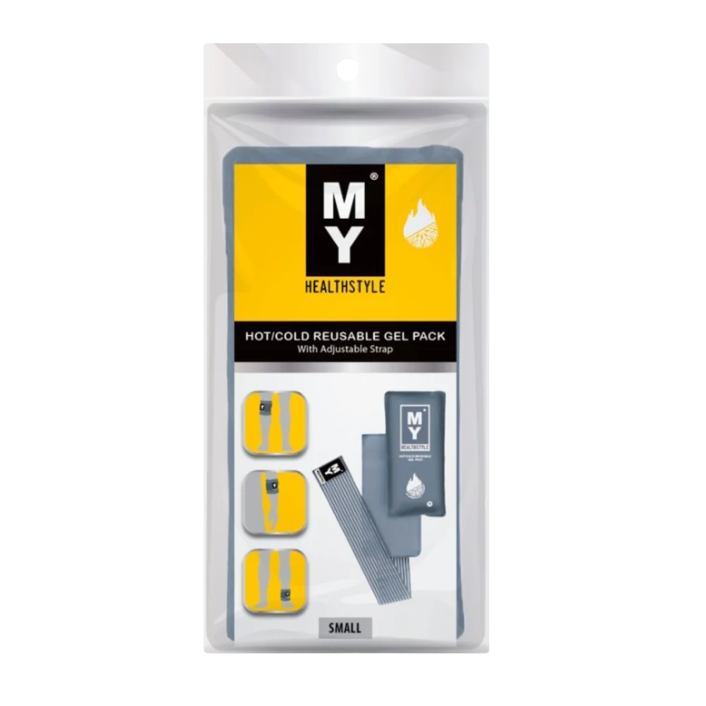 MyHealthStyle Hot/Cold Reusable Gel Pack - Small with Adjustable Strap (Clearance Stock)