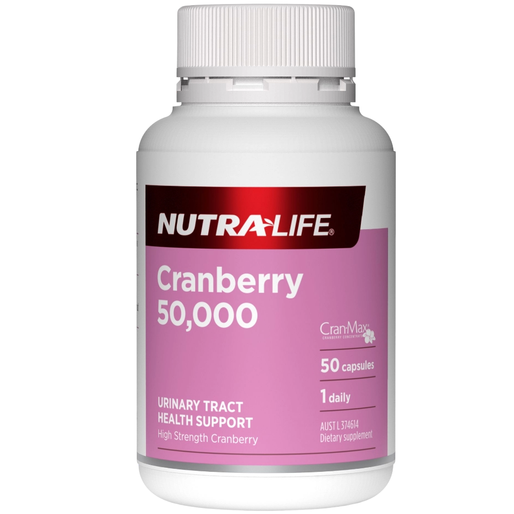 Nutra Life Cranberry 50,000 50 Capsules