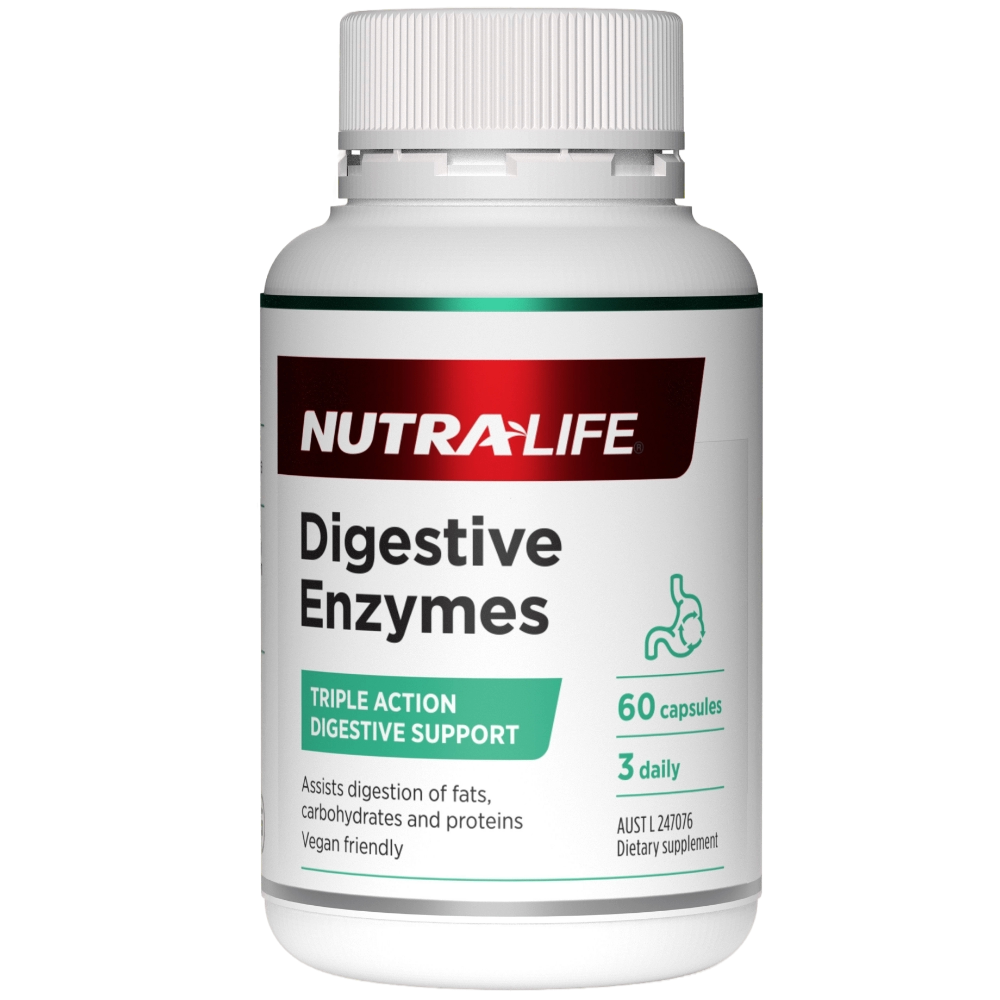 Nutra Life Digestive Enzymes 60 Capsules