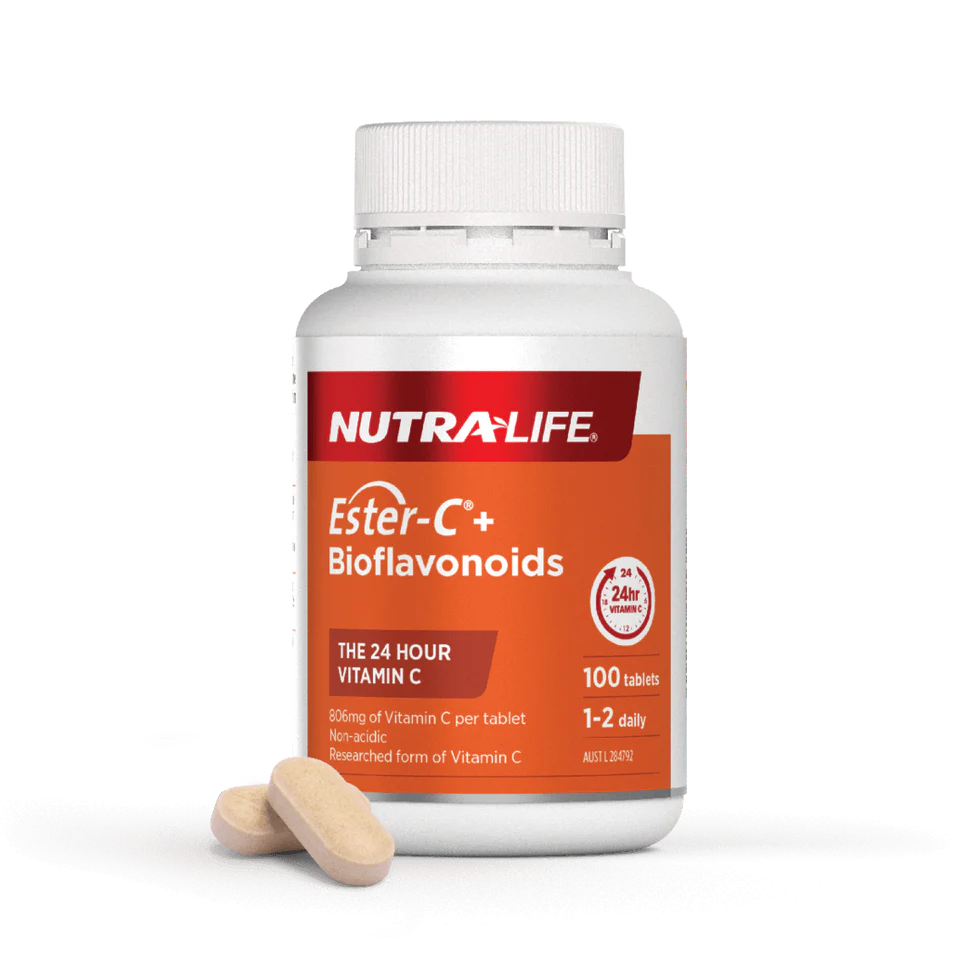 Nutra Life Ester-C + Bioflavonoids 100 Tablets