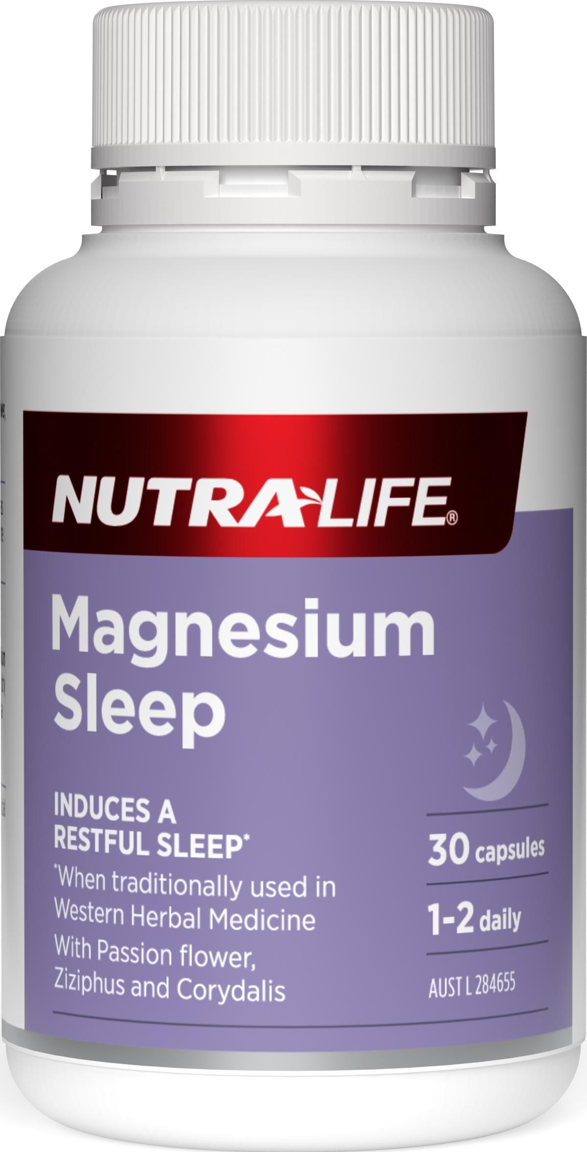 Nutra Life Magnesium Sleep 30 Capsules