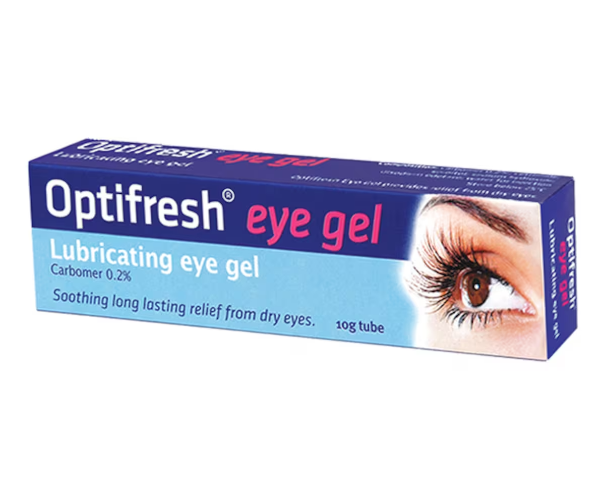 Optifresh Lubricating Eye Gel Tube 10g