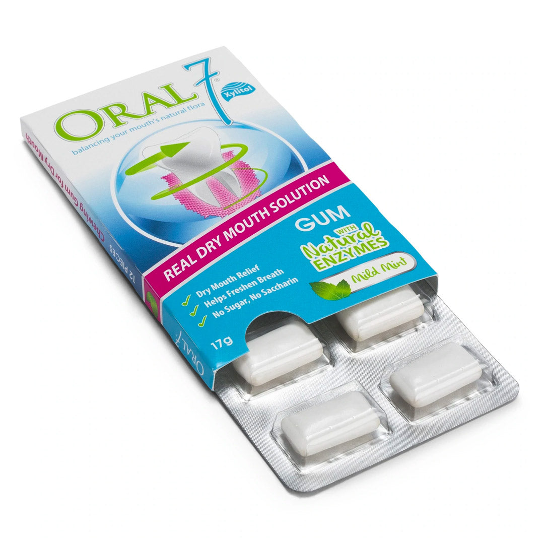 Oral7® Chewing Gum Mild Mint - 27g