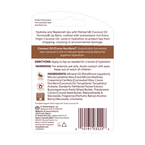Palmer's Coconut Oil Formula Lip Balm - 4g