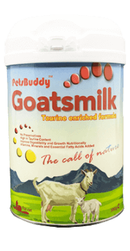 PetsBuddy® GoatsMilk Premium Low Lactose Formula For Cats - 300g