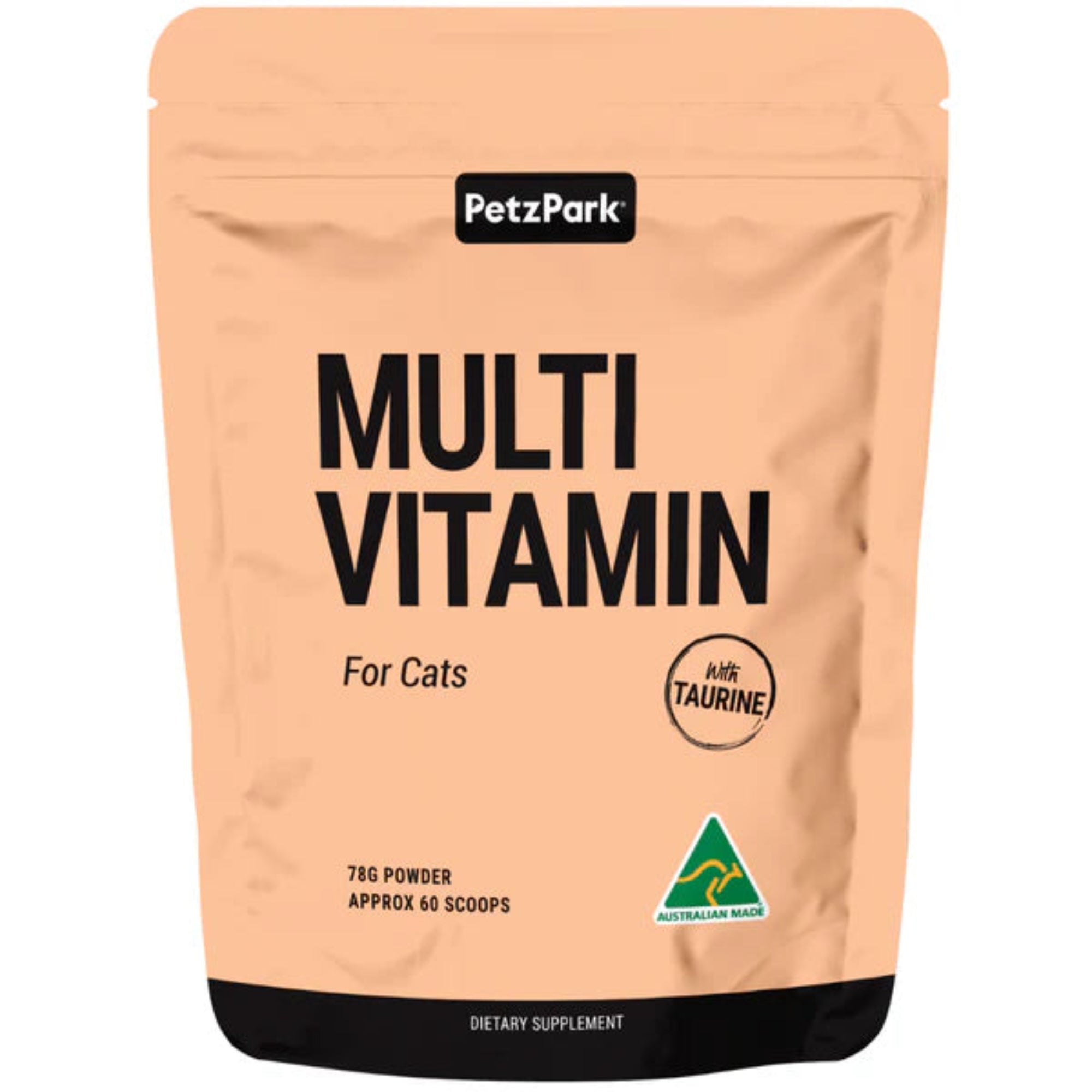Petz Park Multivatimin for Cats - 60 Scoops