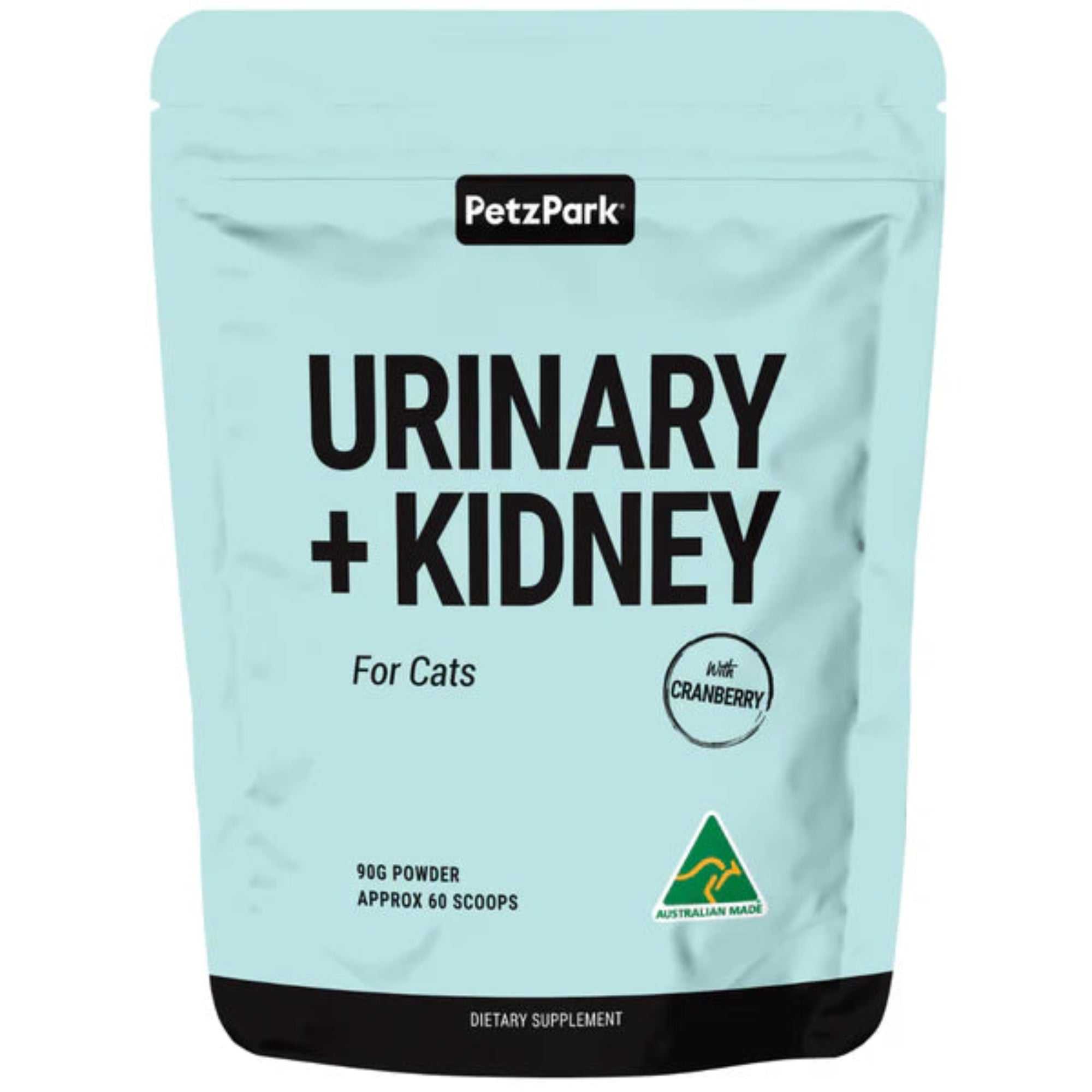 Petz Park Urinary + Kidney for Cats - 60 Scoops