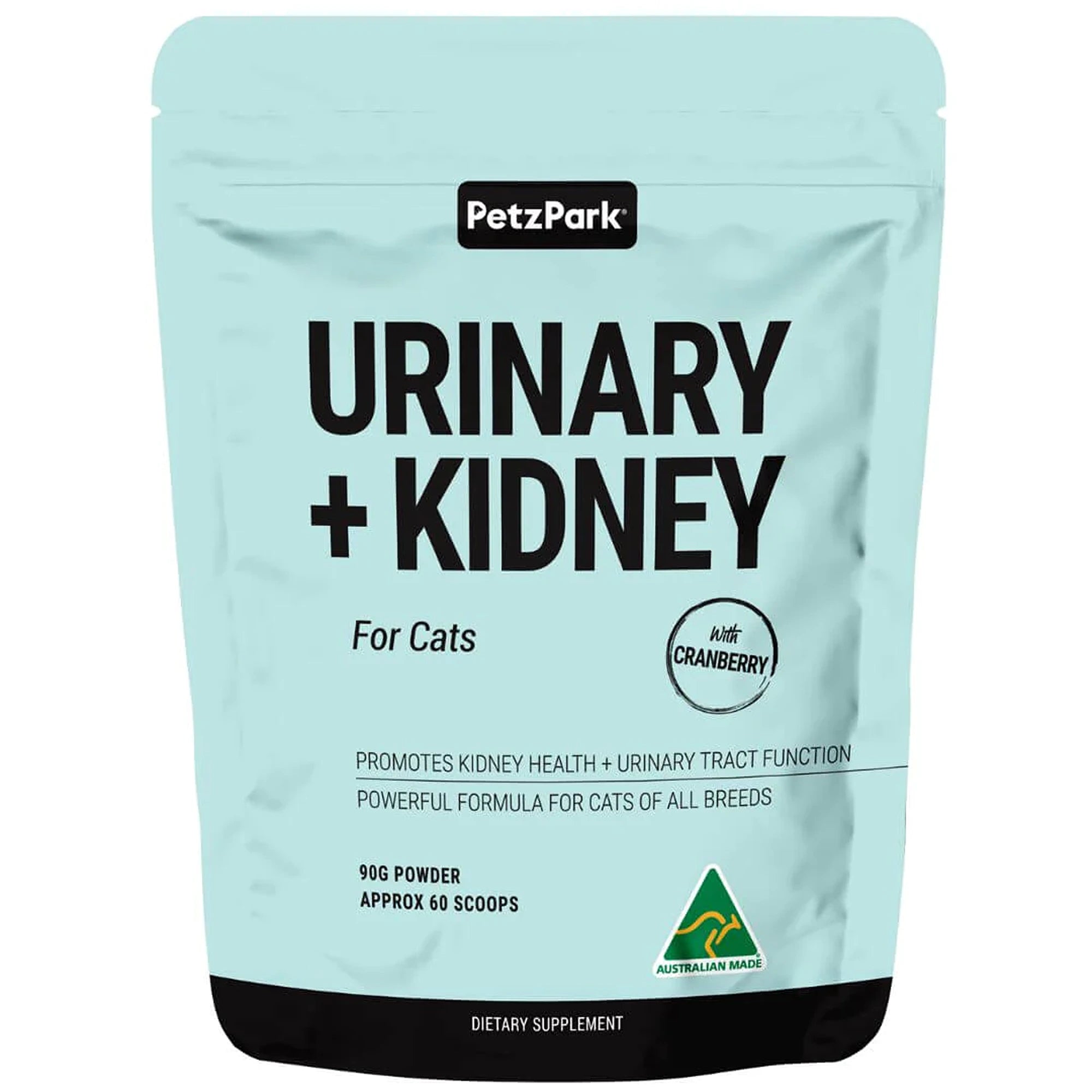 Petz Park Urinary + Kidney for Cats 60 Scoops