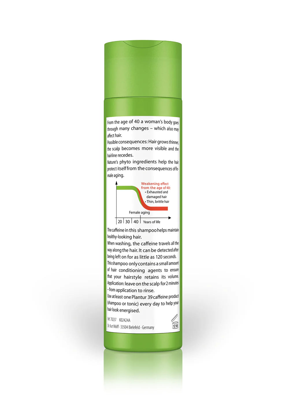 Plantur39 Phyto-Caffeine Shampoo for Fine Brittle Hair 250mL