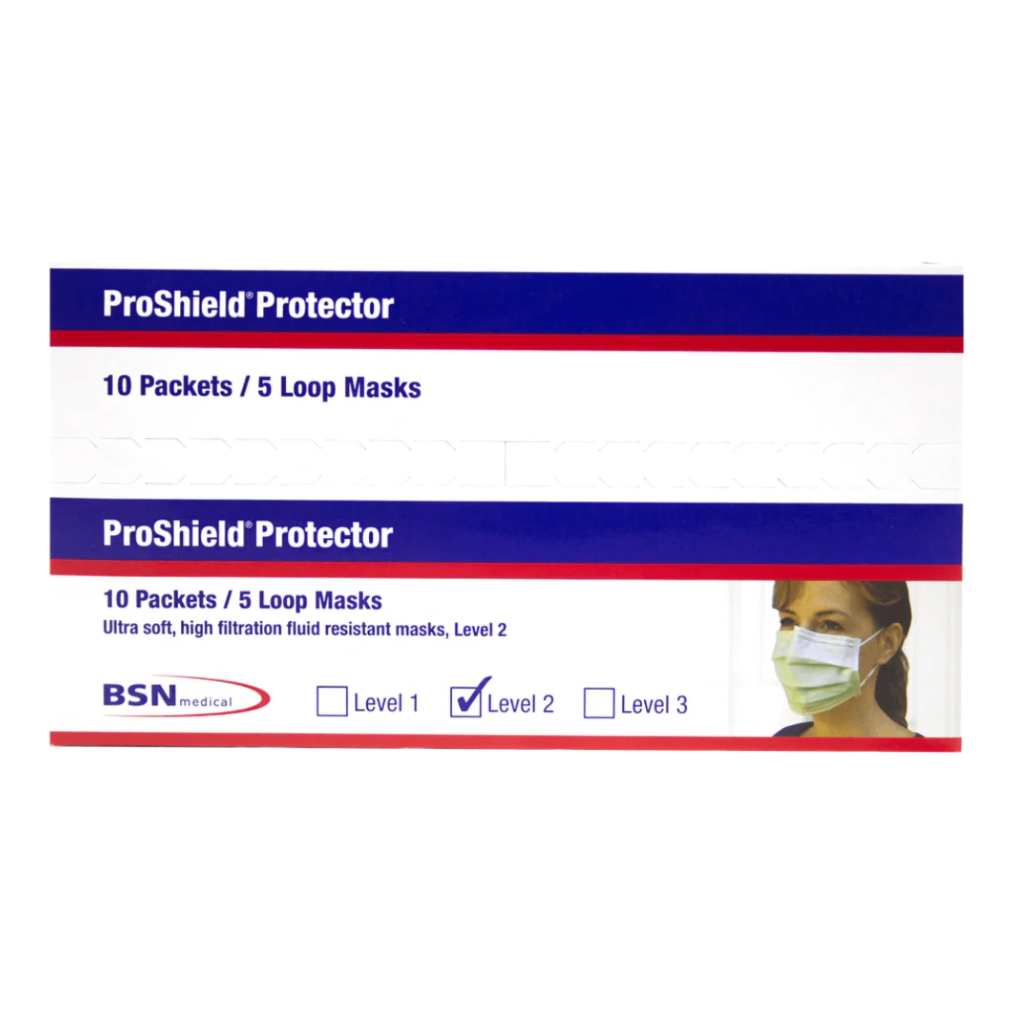 Proshield Proctector Face Mask 50 packs (10 x 5) – RespectHealth