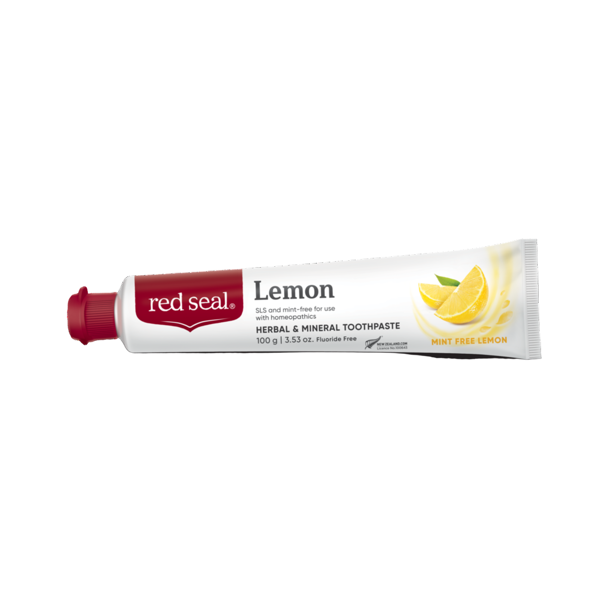 Snapchat Toothpaste Red Seal Lemon Toothpaste - SLS Free, 100g – RespectHealth