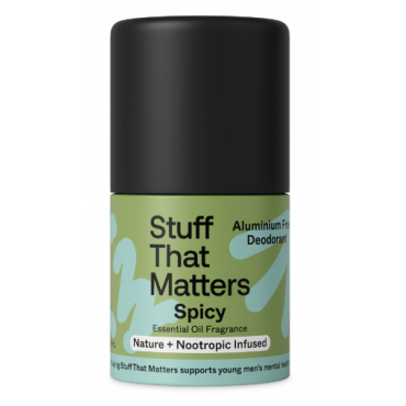 STUFF That Matters Men's Natural Deodorant Cedar and Spice - 50mL