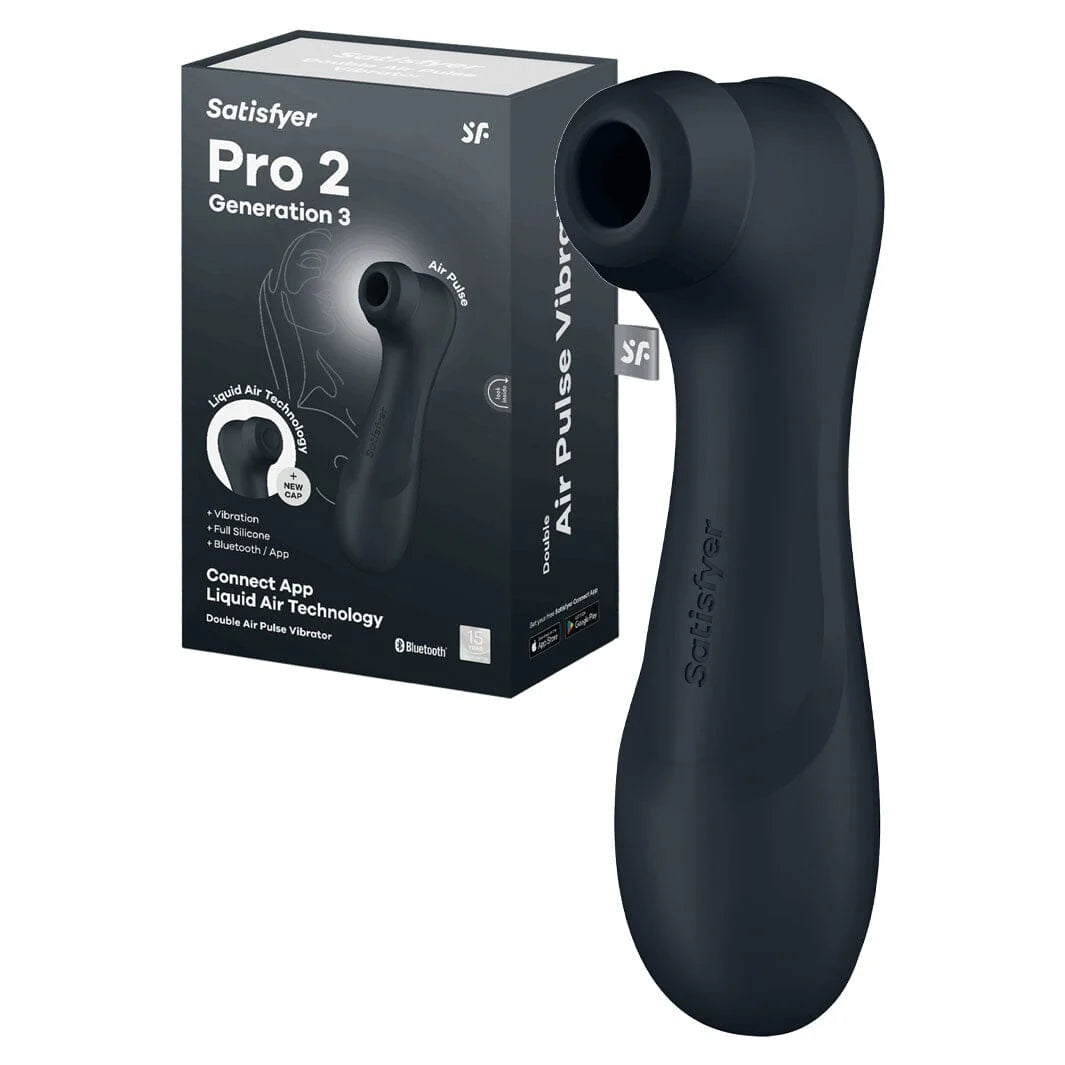 Satisfyer Pro 2 (Gen 3)- Double Air Pulse Vibrator, Black