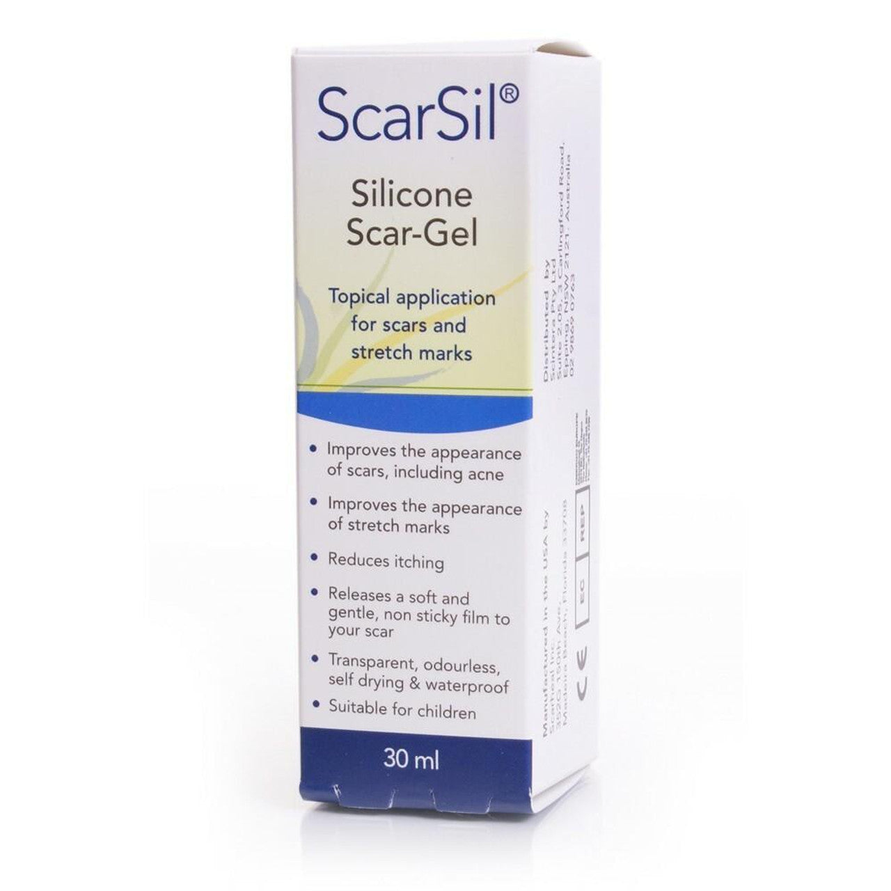 Scar Heal ScarSil Silicone Scargel 30mL