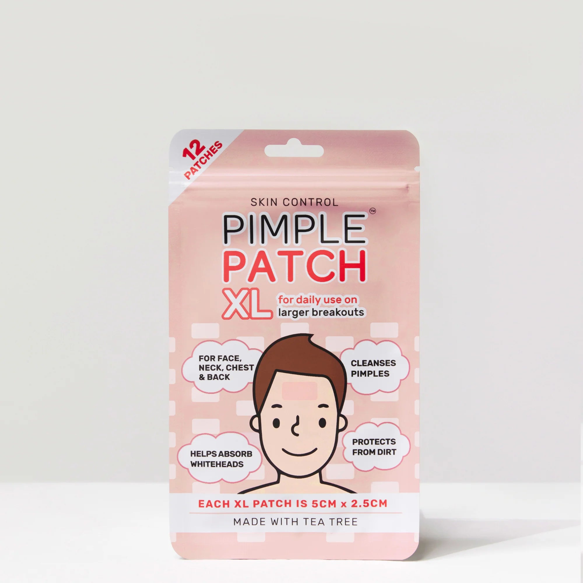 Skin Control XL Pimple Patch - 12 Pack