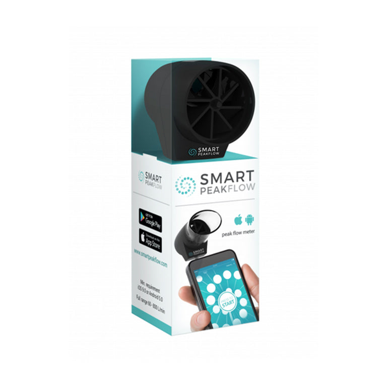 Smart Peak Flow Device and Bluetooth Handle - For iPhone and Android