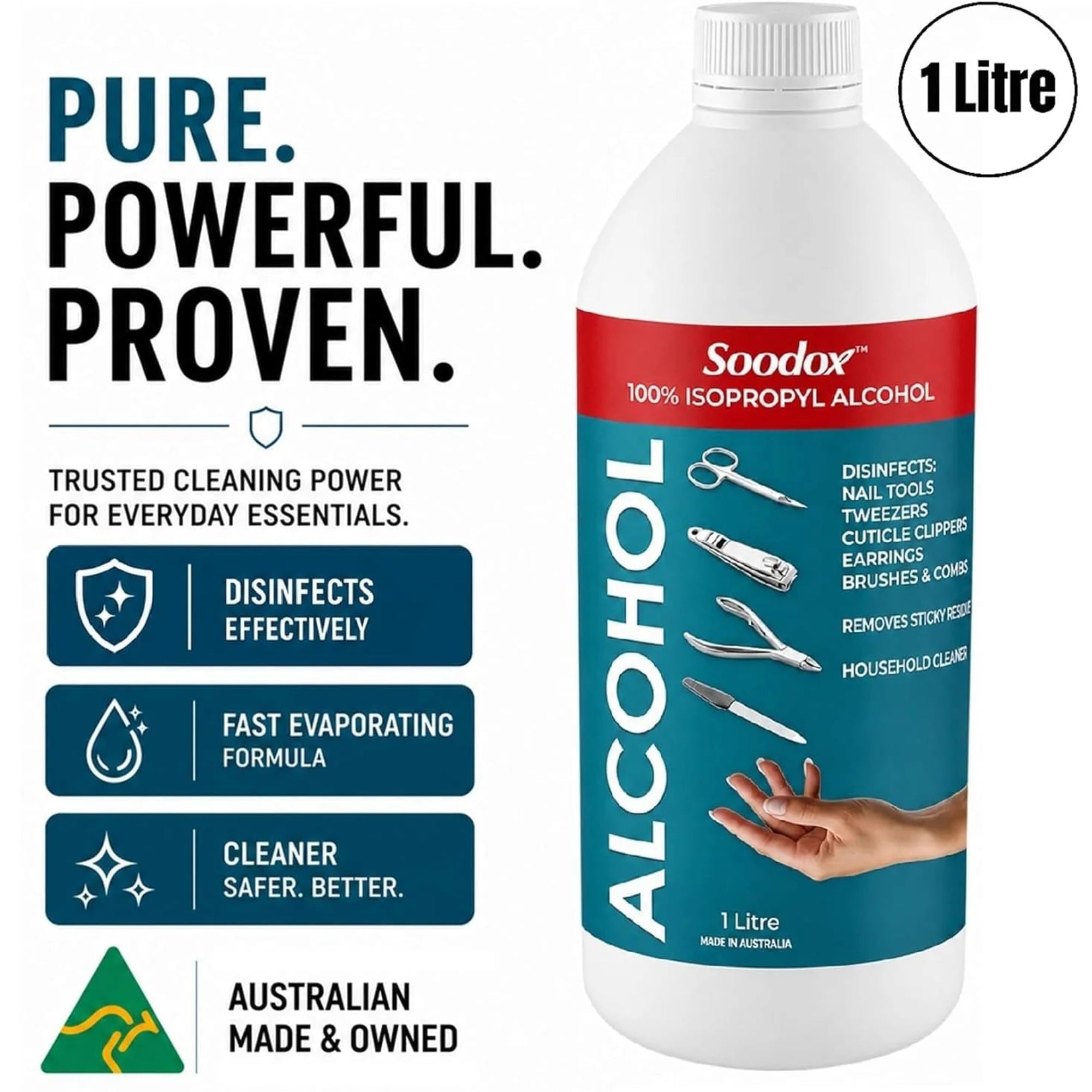 Soodox Isopropyl alcohol - 1L
